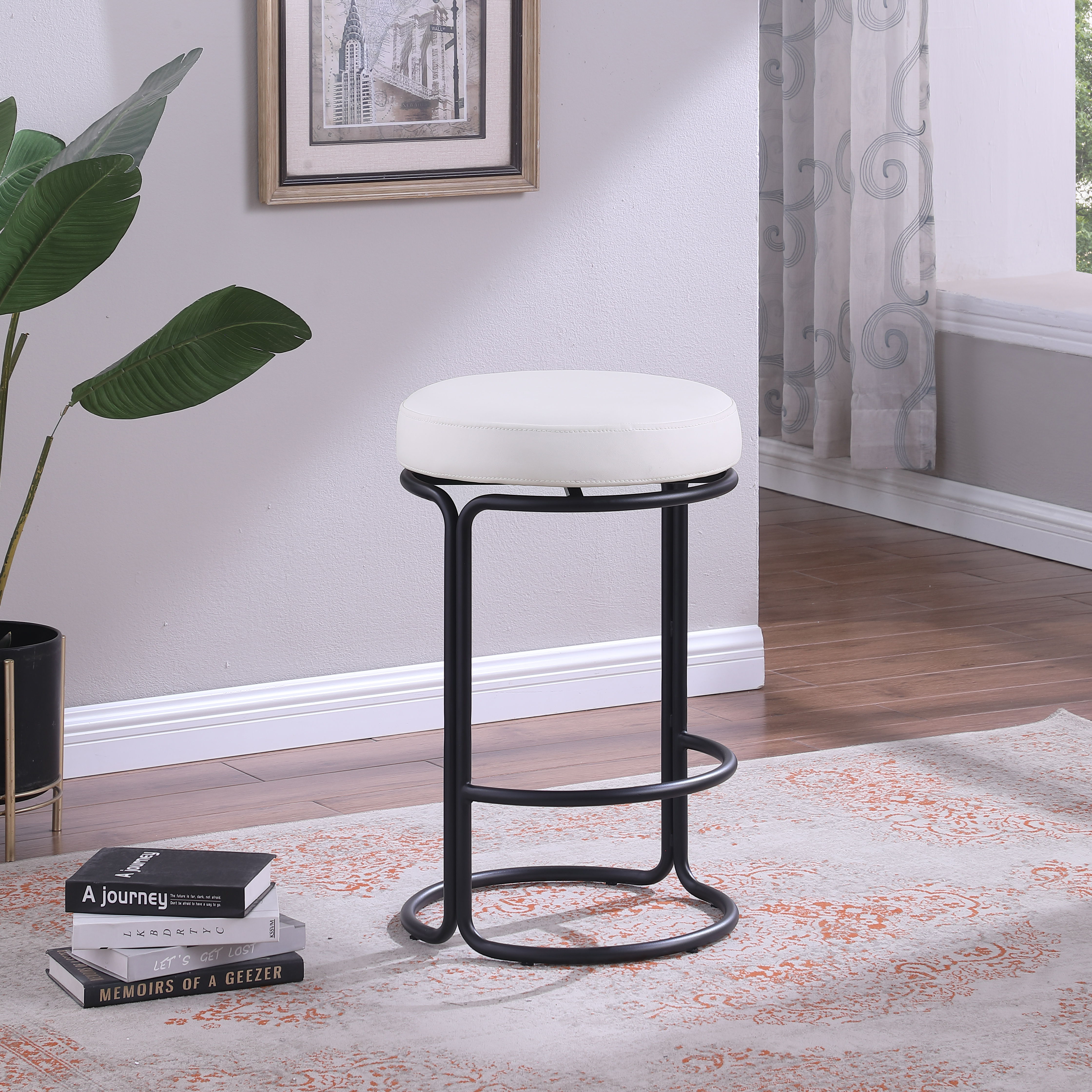 Madison - Counter Stool (Set of 2) - Cream