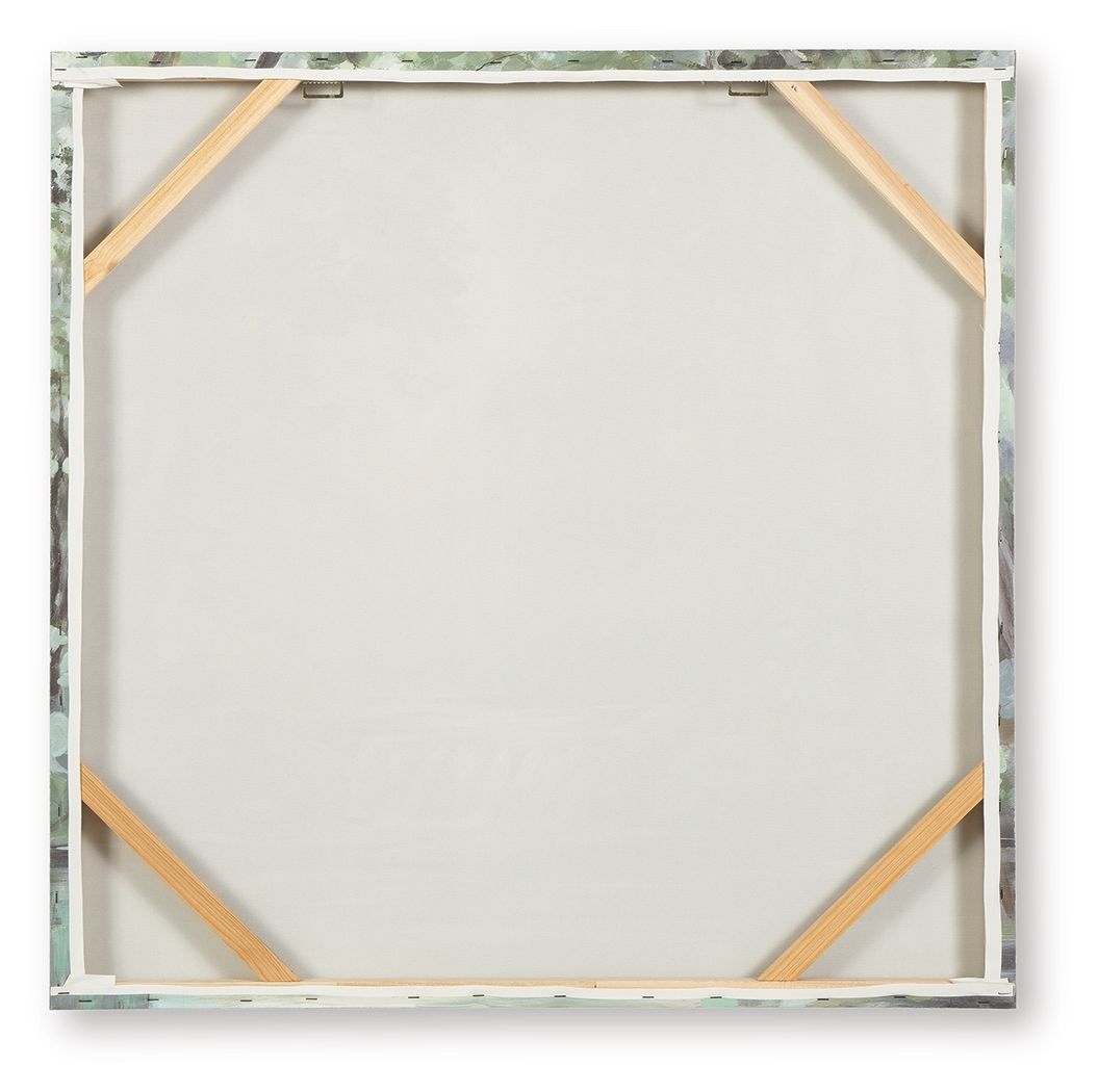 Ashley Furniture Evermaddick - Wall Art - Green / Gray / White - Image 4