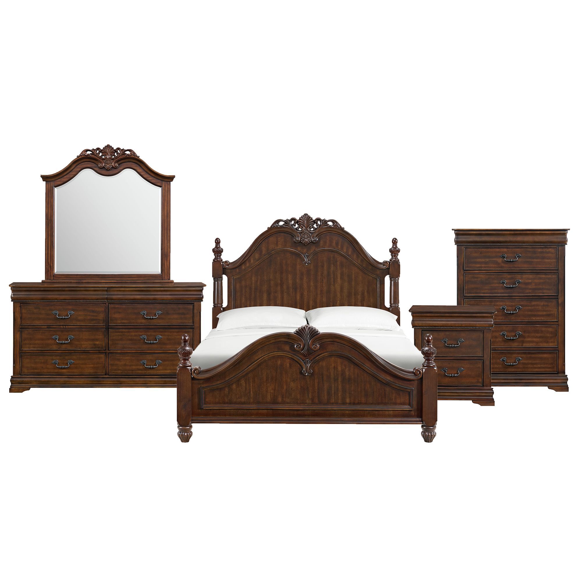 Queen · 5 Pc · Bedroom Set