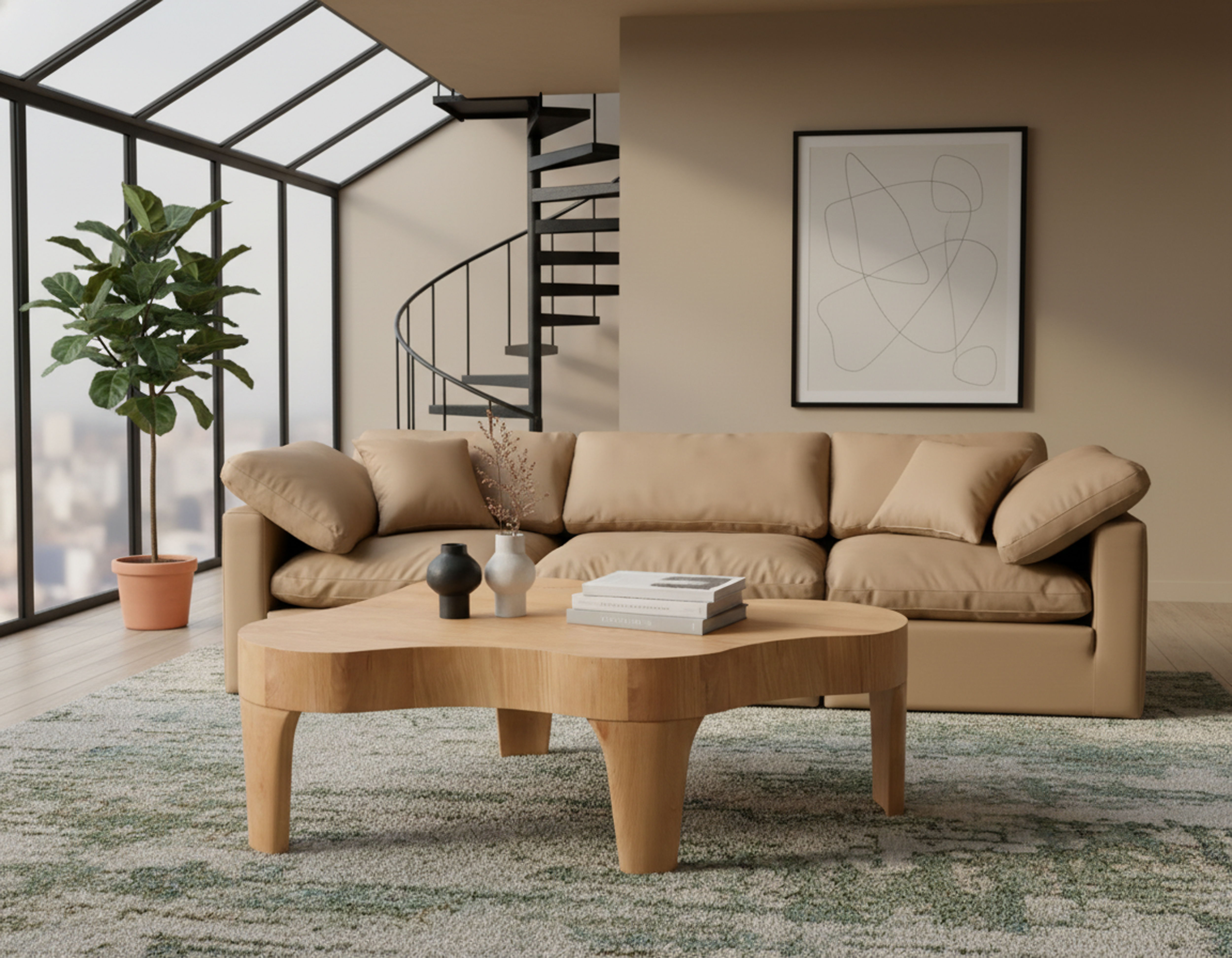 Oakley - Coffee Table - Natural