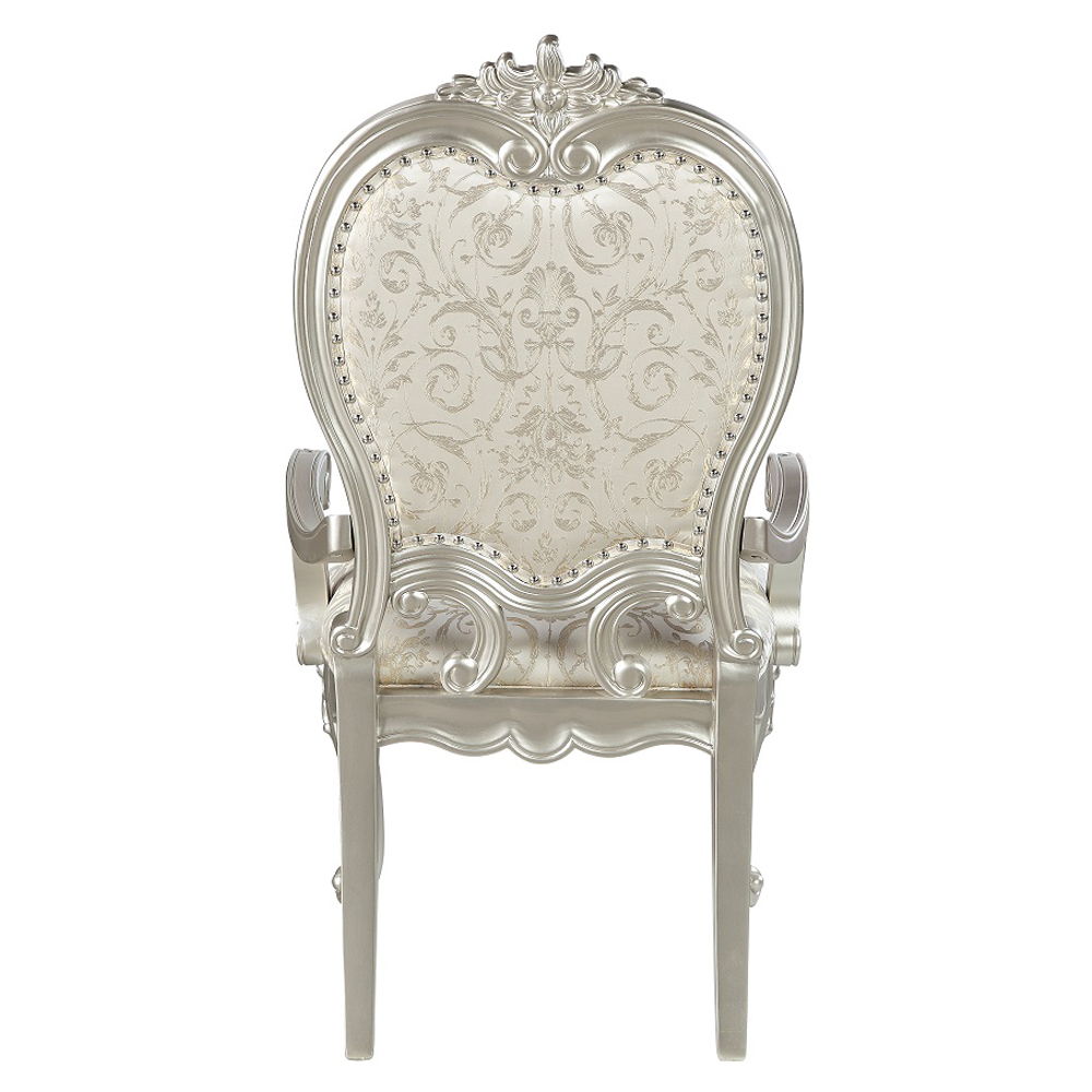 Bently - Arm Chair (Set of 2) - Fabric & Champagne, beige, view 3