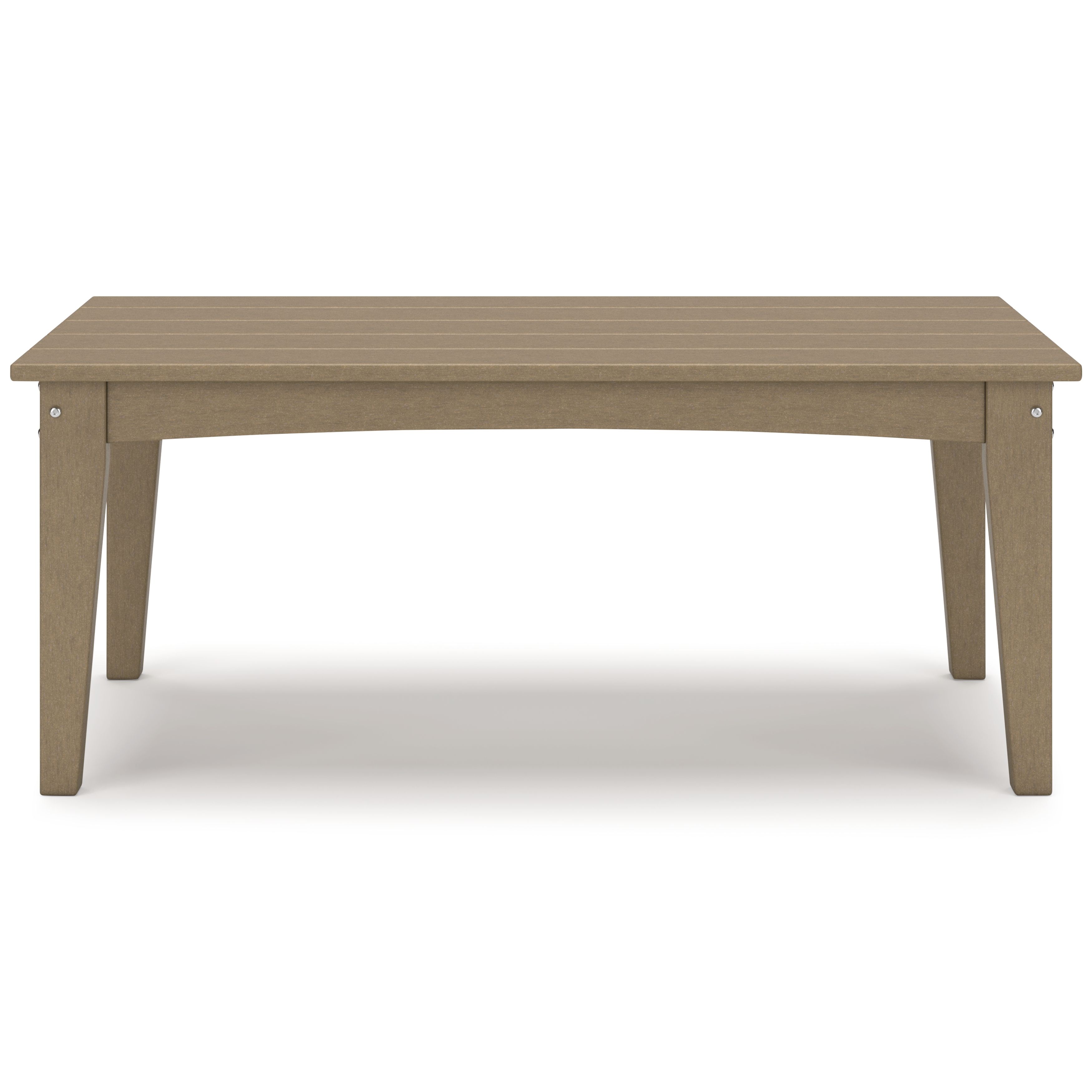 Ashley Furniture Hyland Wave - Rectangular Cocktail Table - Driftwood - Image 4