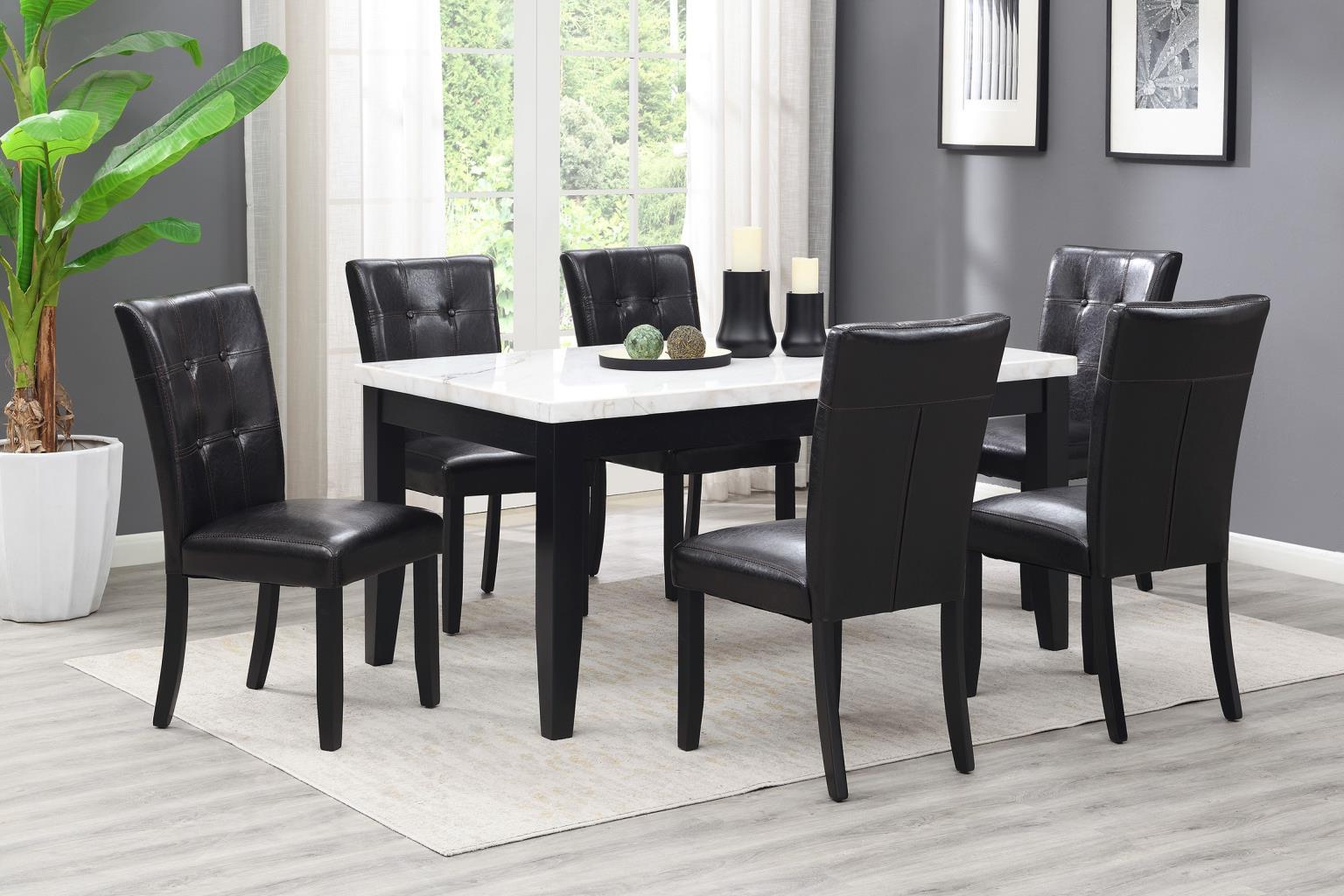 7 Pc · Table, 6 Chairs