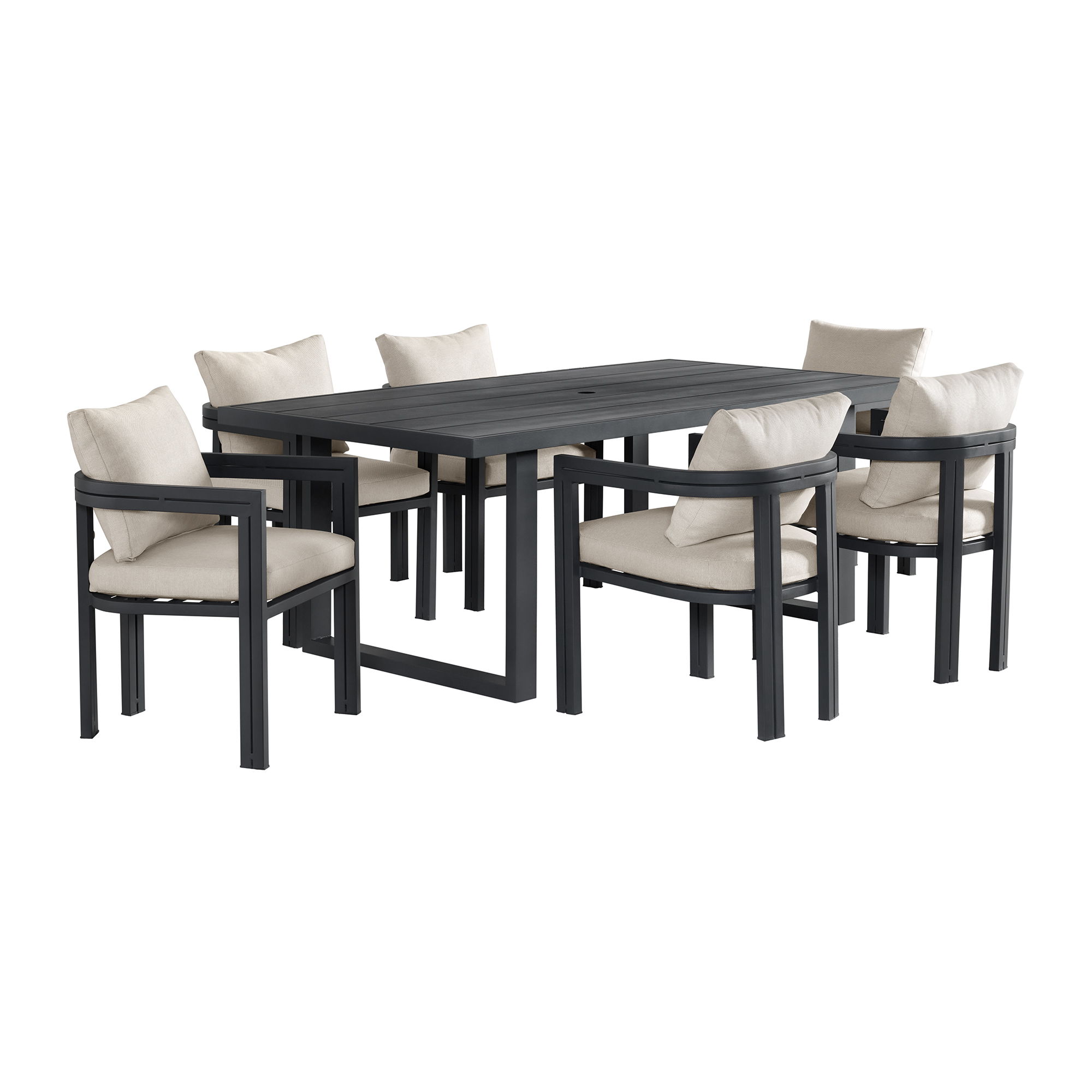 7 Pc · Table And Six Chairs