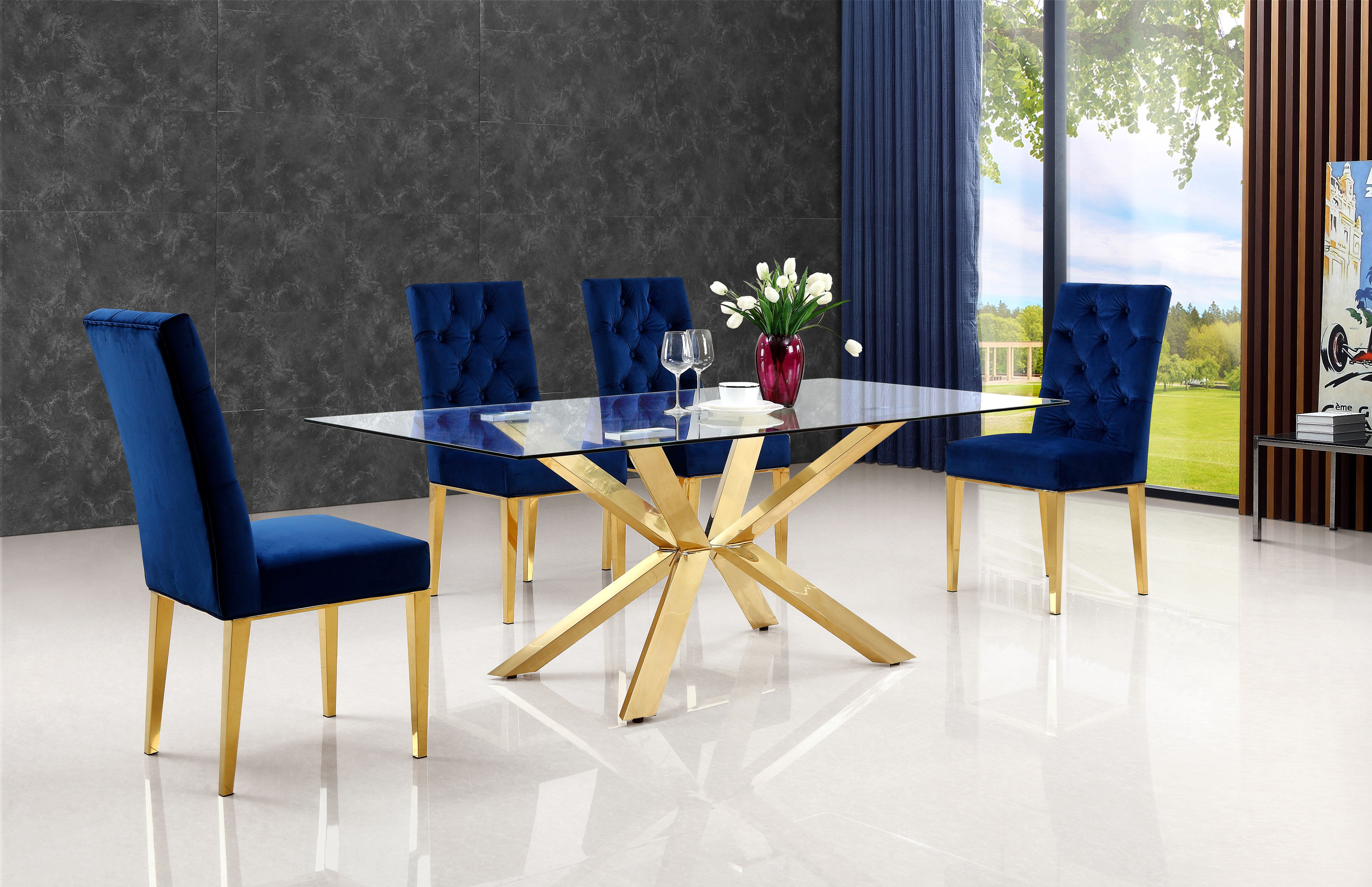 Capri - Dining Chair (Set of 2) - Navy