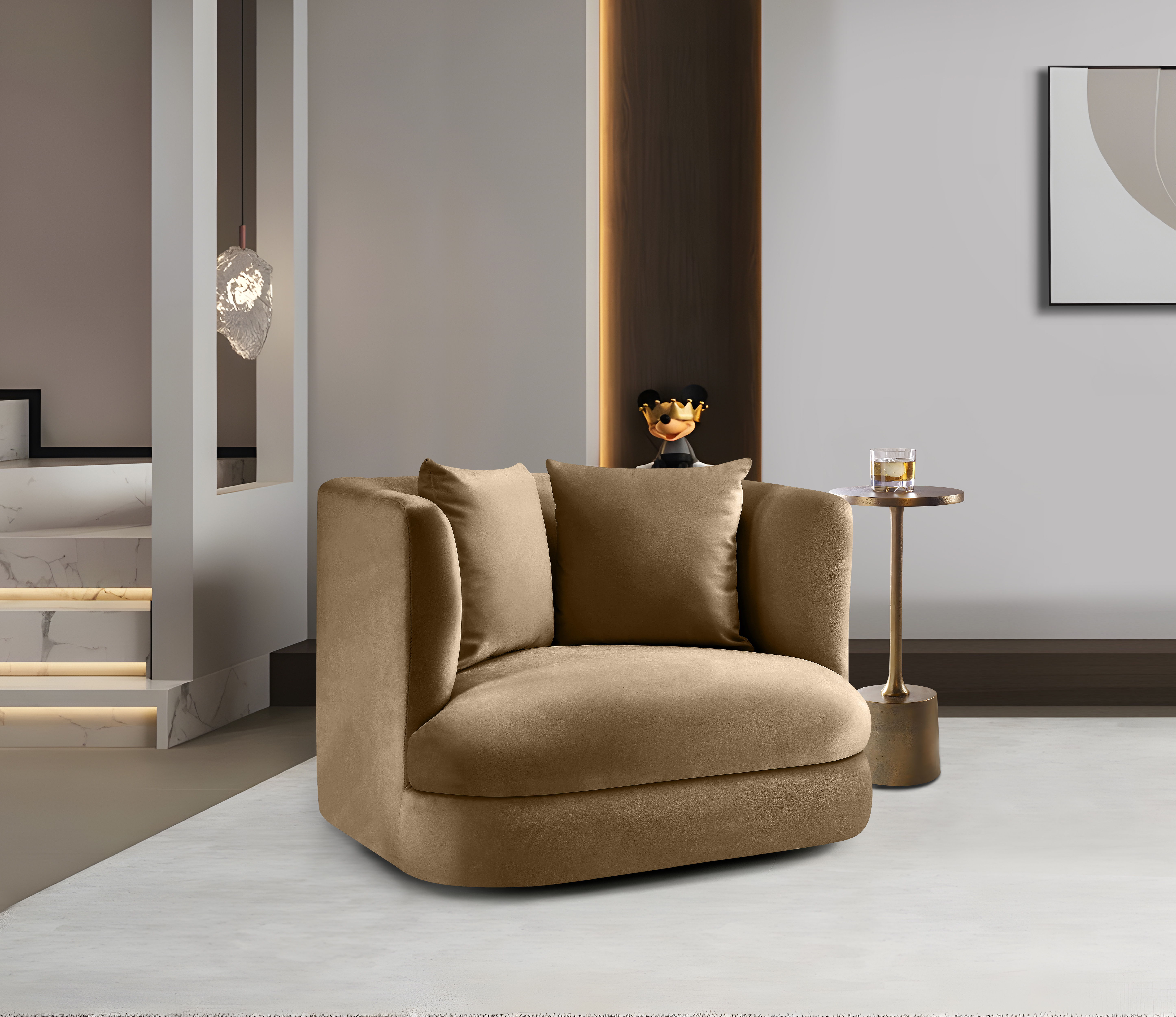 Alder - Chair - Beige