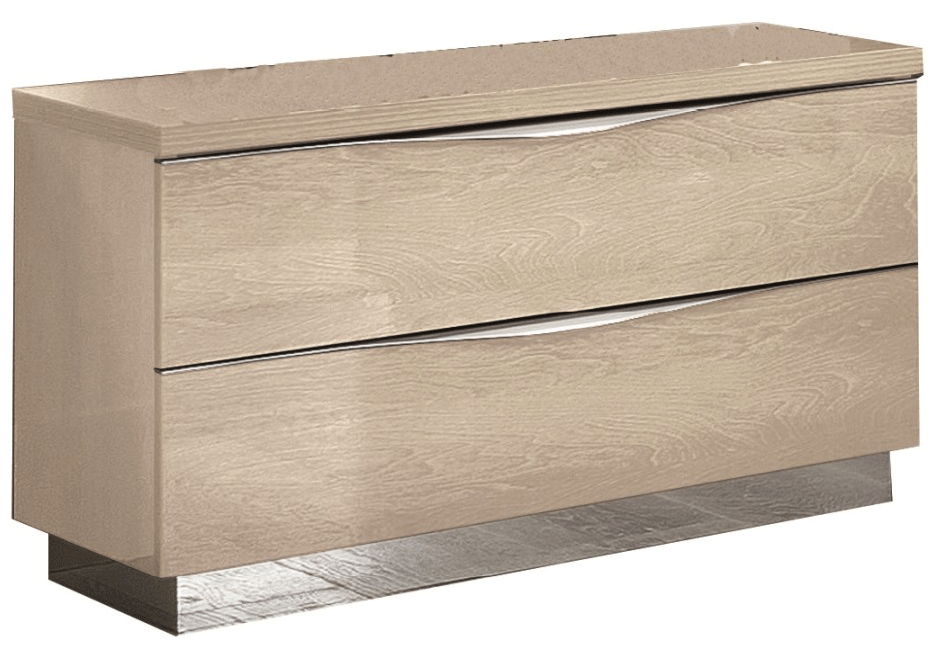 Platinum - "Legno" Nightstand - Ivory