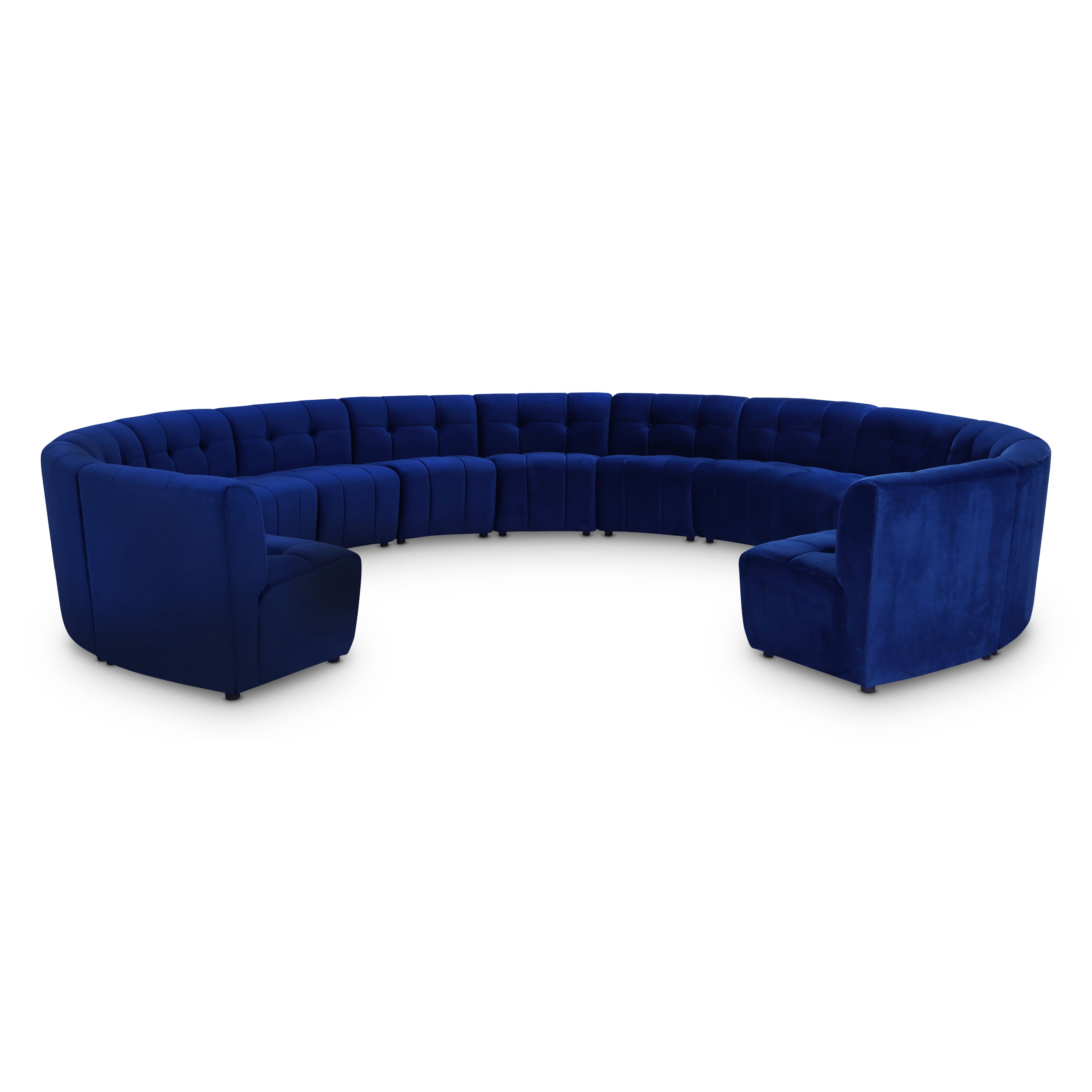 Limitless - 13 Piece Modular Sectional - Navy