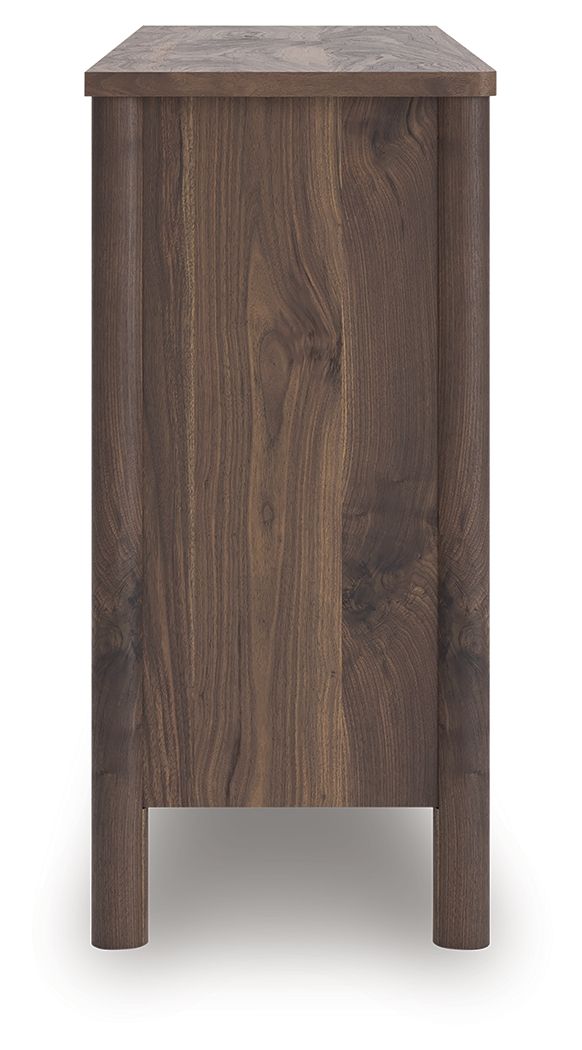 Ashley Furniture Pamytta - Six Drawer Dresser - Brown - Image 5