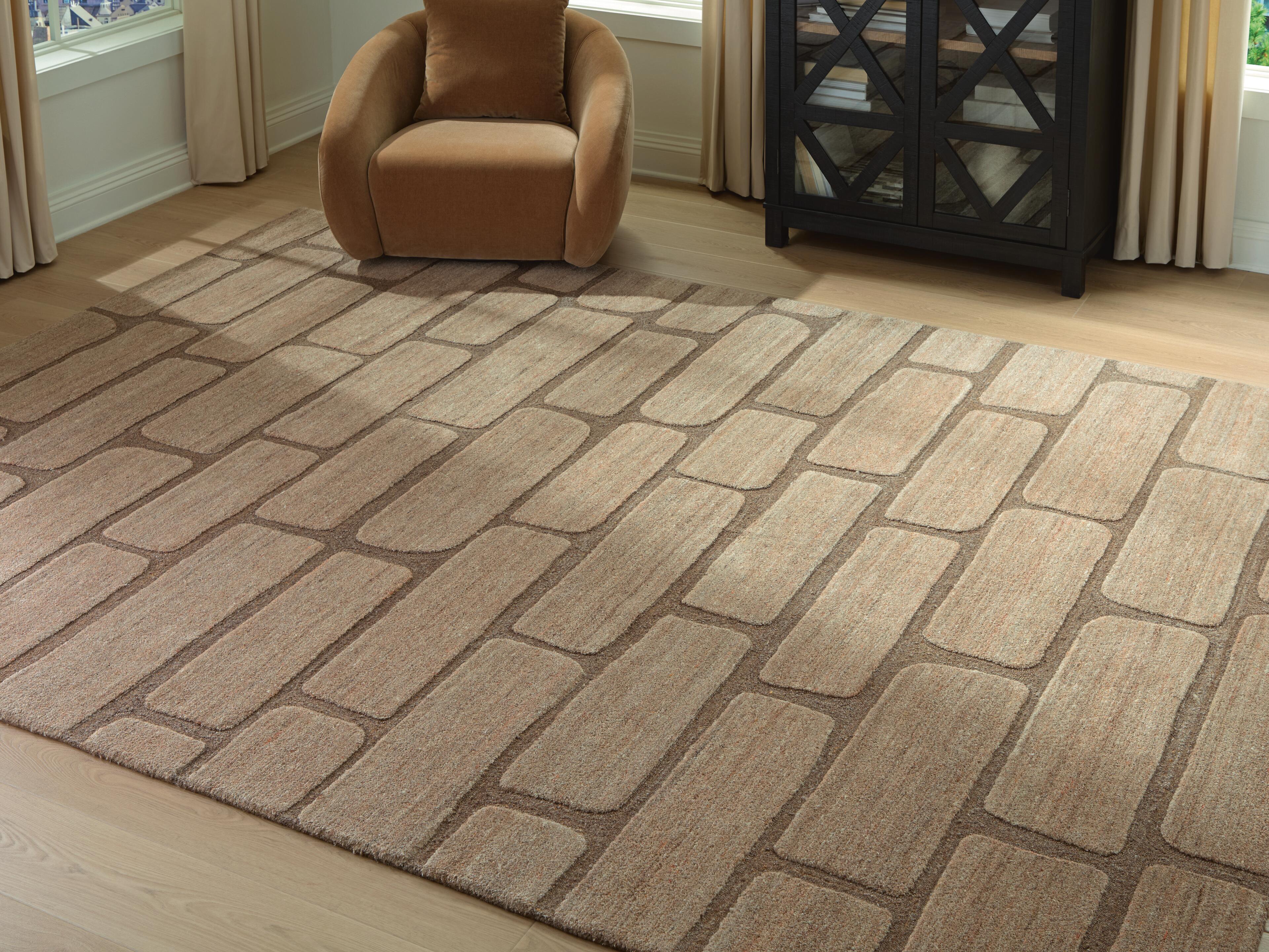 Ashley Furniture Orest - 9' x 12' Rug - Brown - Image 4
