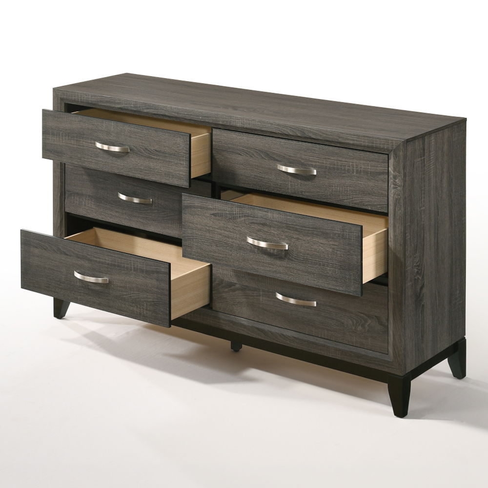 Valdemar - Dresser - Weathered Gray, dark gray, view 3