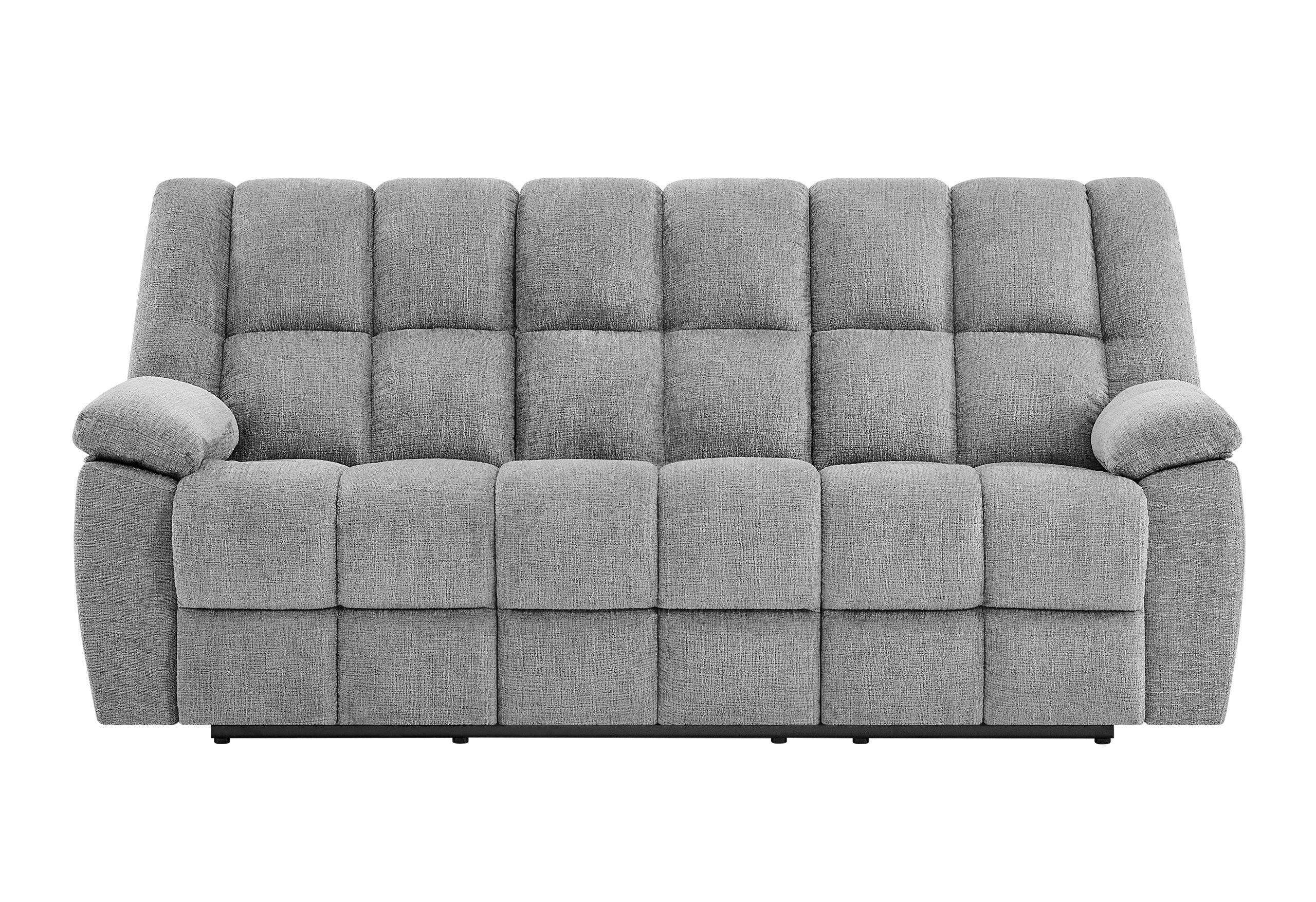 U6000 - Reclining Sofa / Console Reclining Loveseat - Smoke