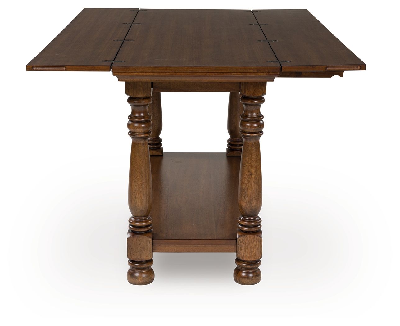 Ashley Furniture Sturlayne - Flip Top Sofa Table - Brown - Image 6