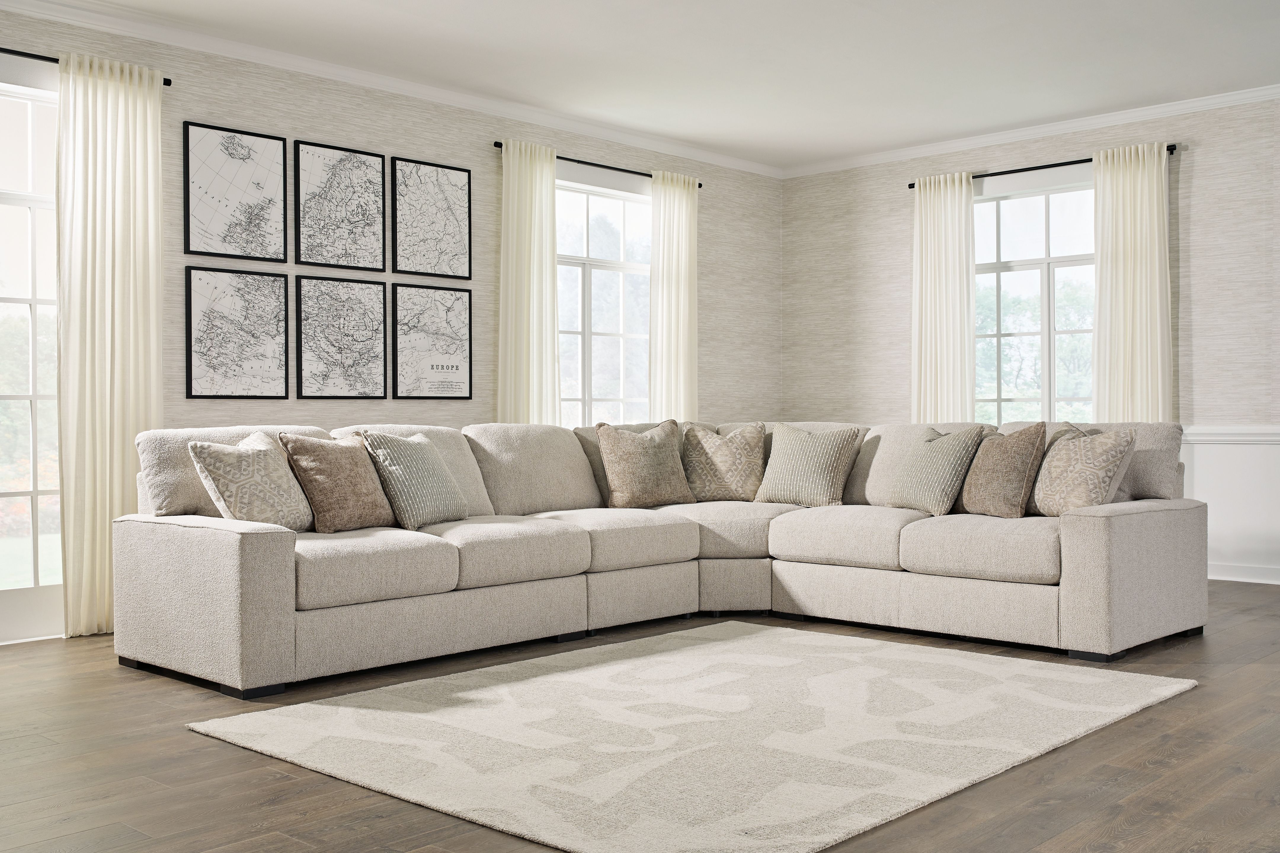 Ballyton - 4-Piece Sectional - Sand