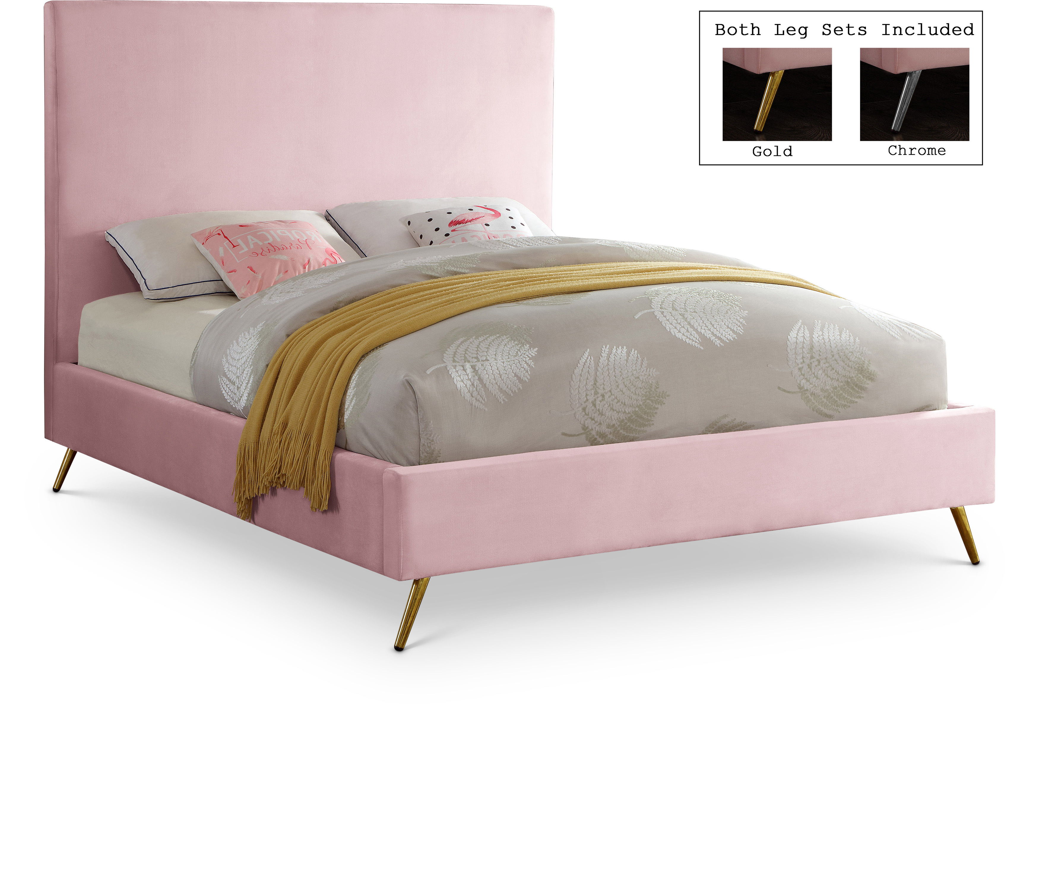 Jasmine - Queen Bed - Pink