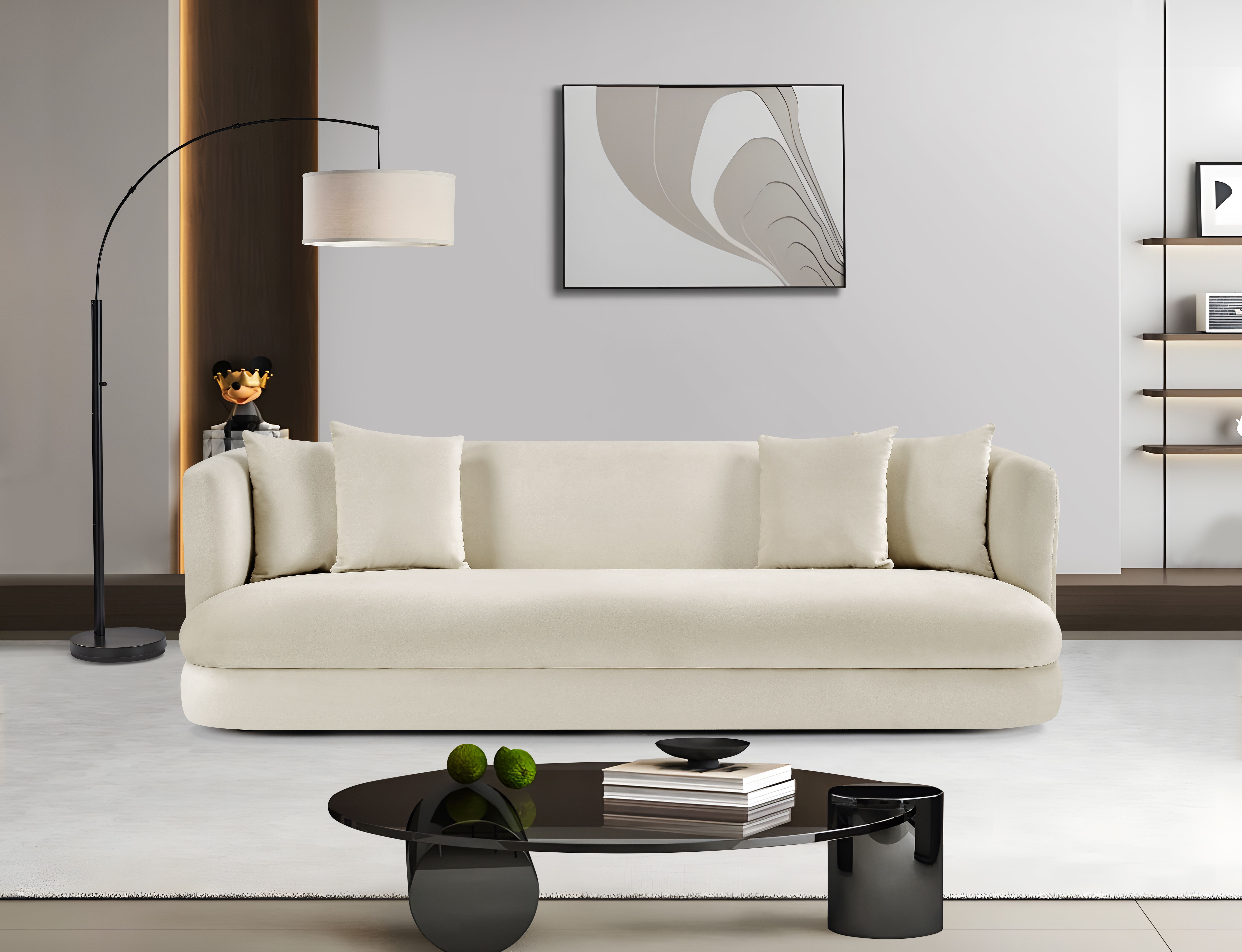 Alder - Sofa - Cream