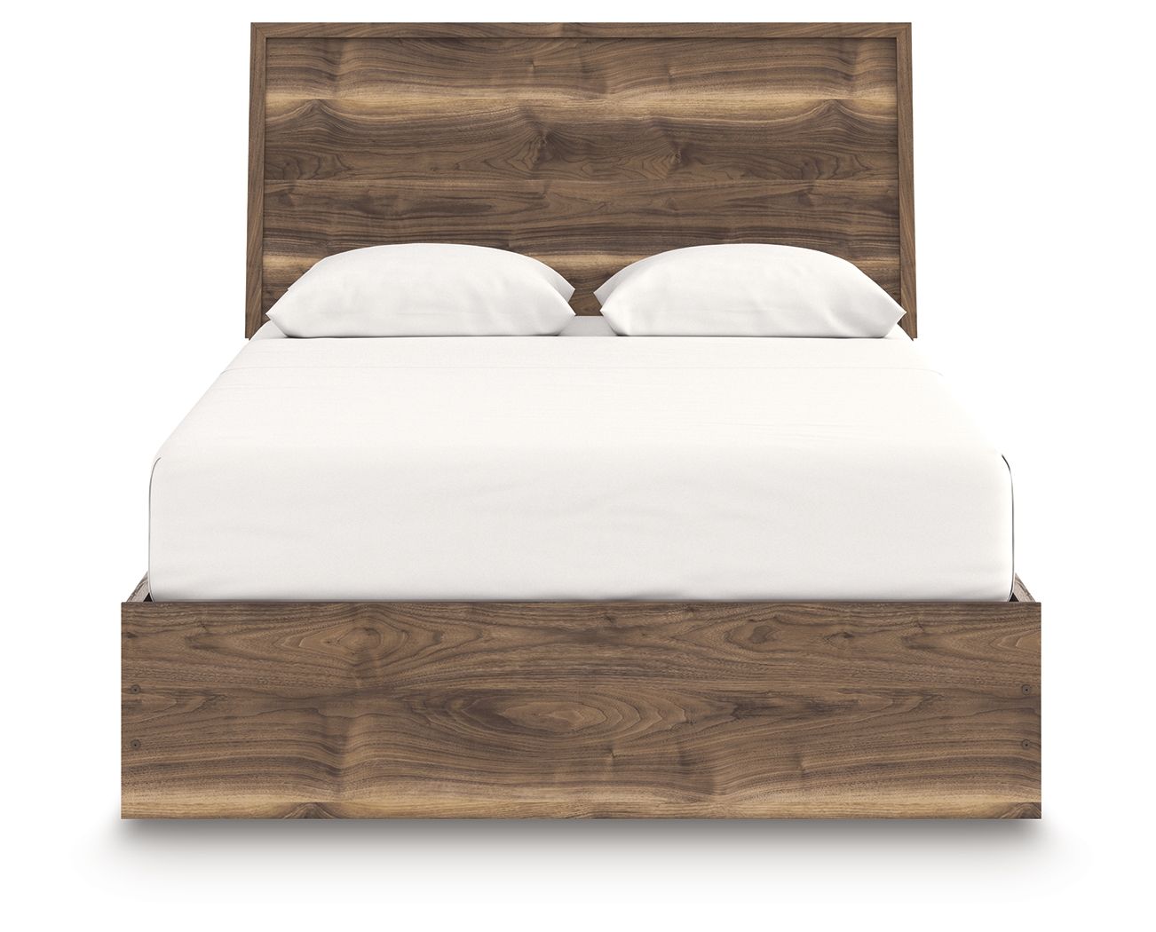 Chirason - Queen Panel Bed - Brown