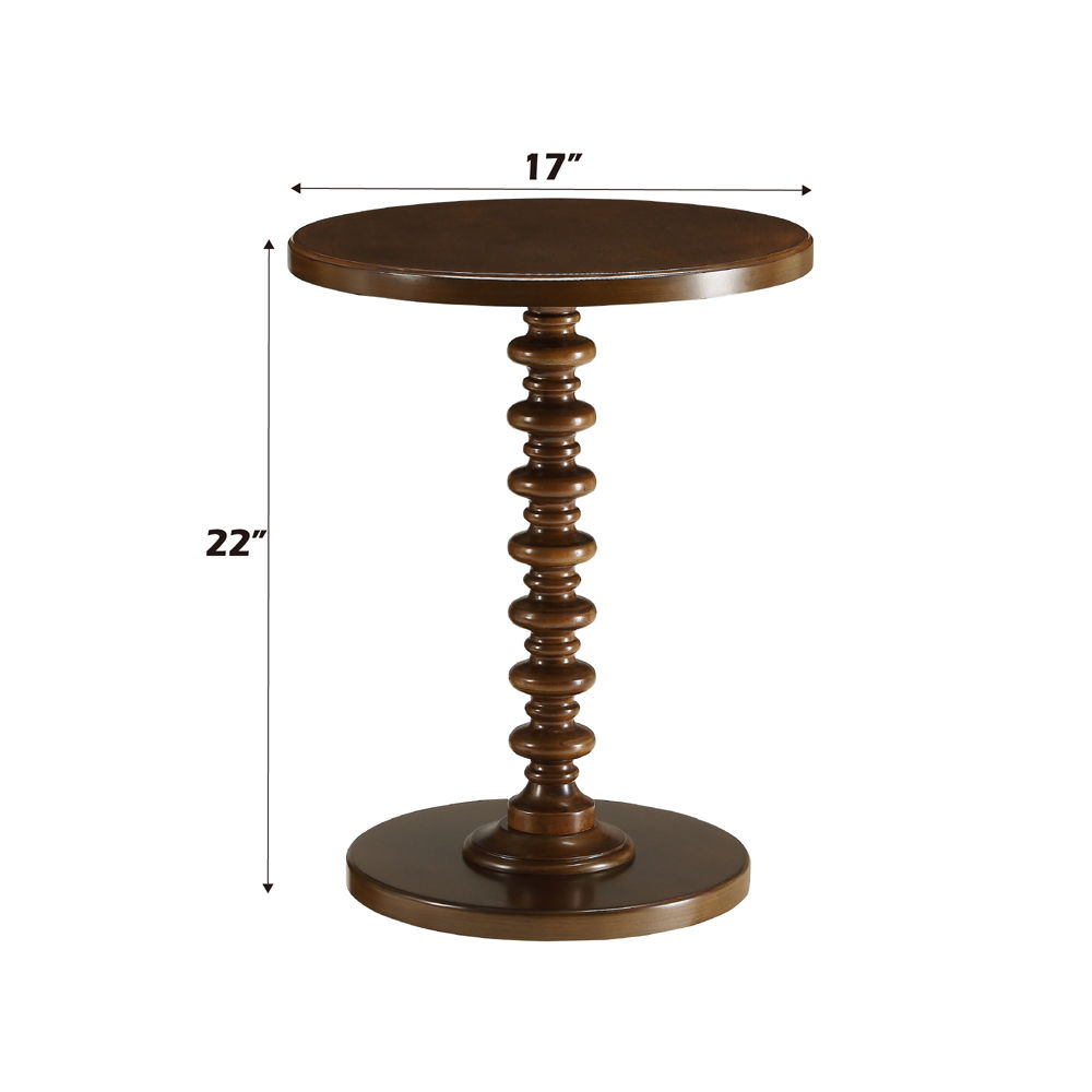 Acton - Accent Table - Walnut, dark brown, view 5