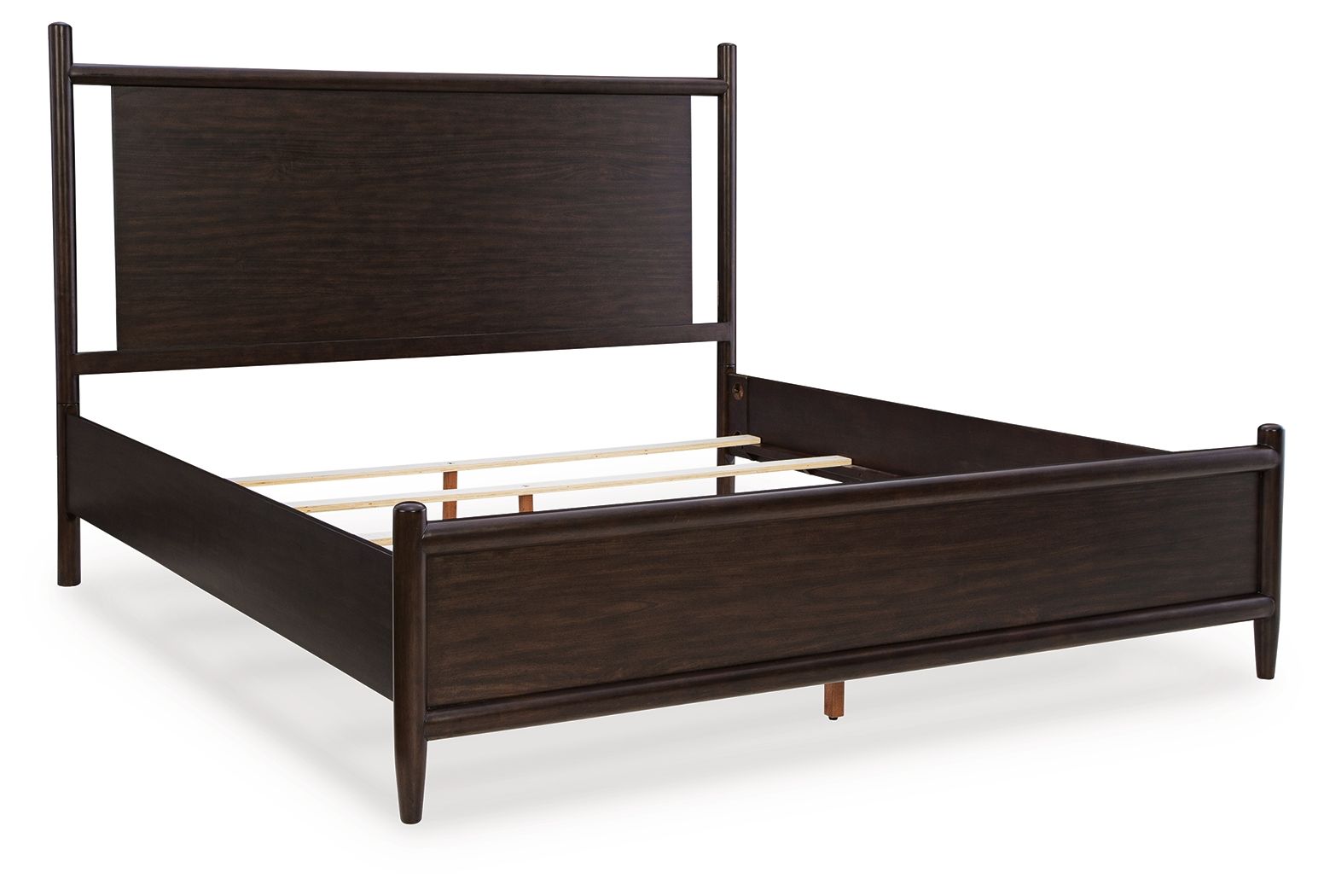 Dantenton - King Panel Bed - Merlot