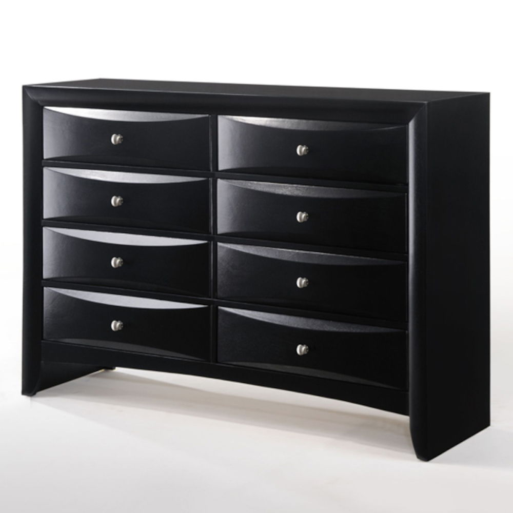 Ireland - 59" Dresser - Black, black, view 2