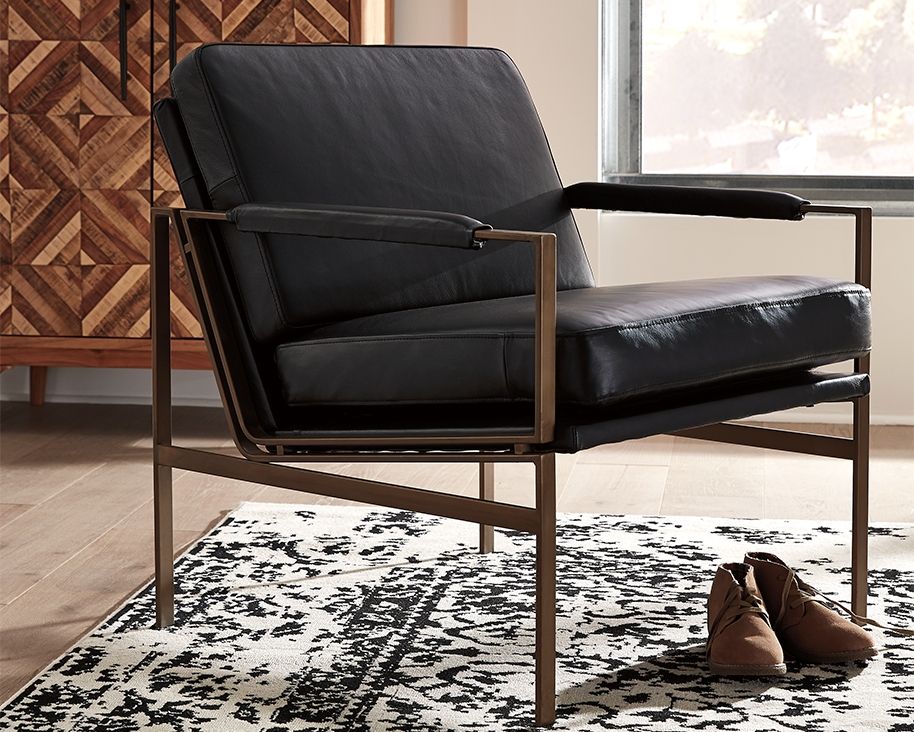 Puckman - Accent Chair - Black