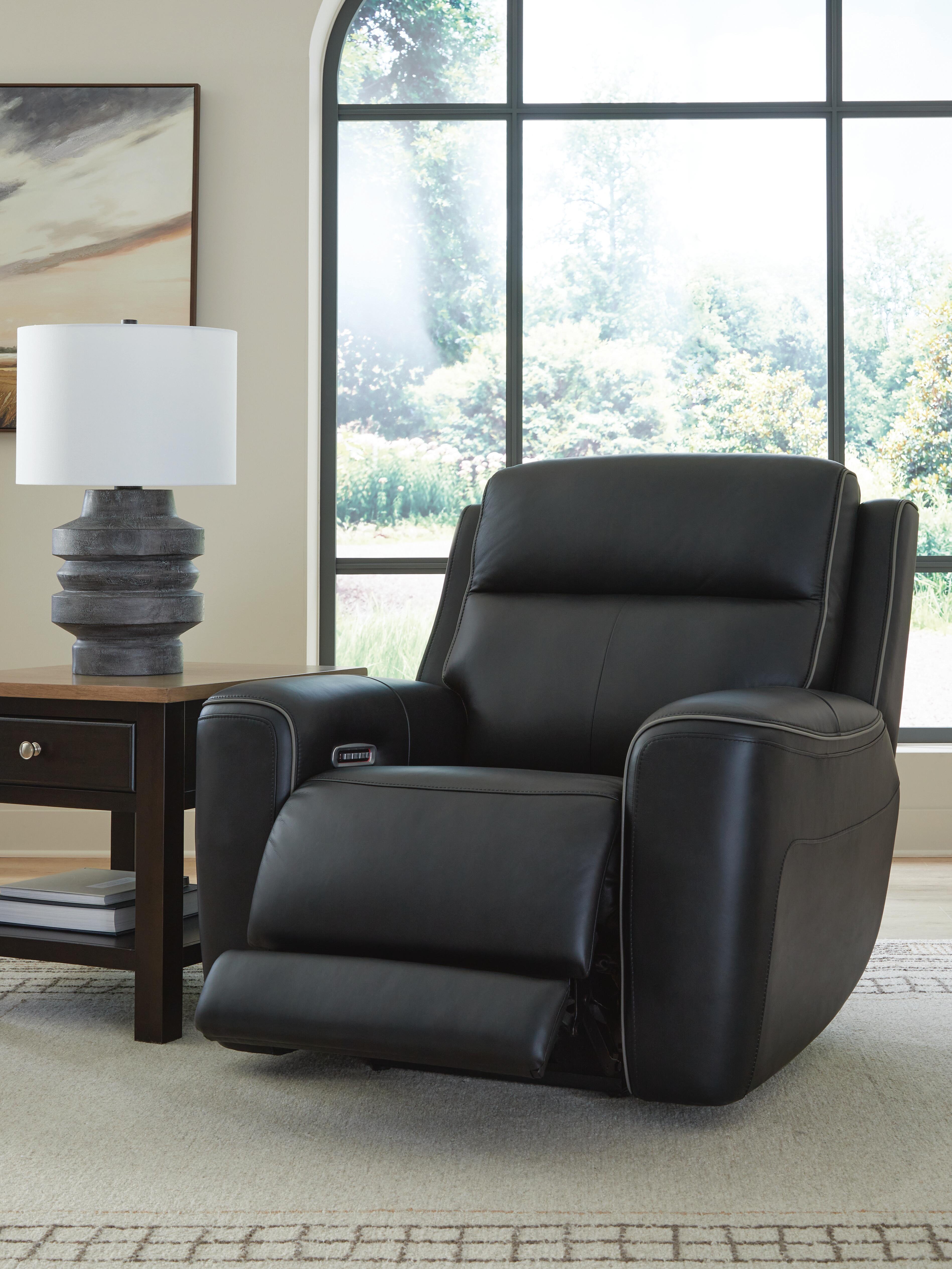 Ashley Furniture 5Z-Comfort - Power Recliner / Adjustable Headrest - Onyx - Image 7