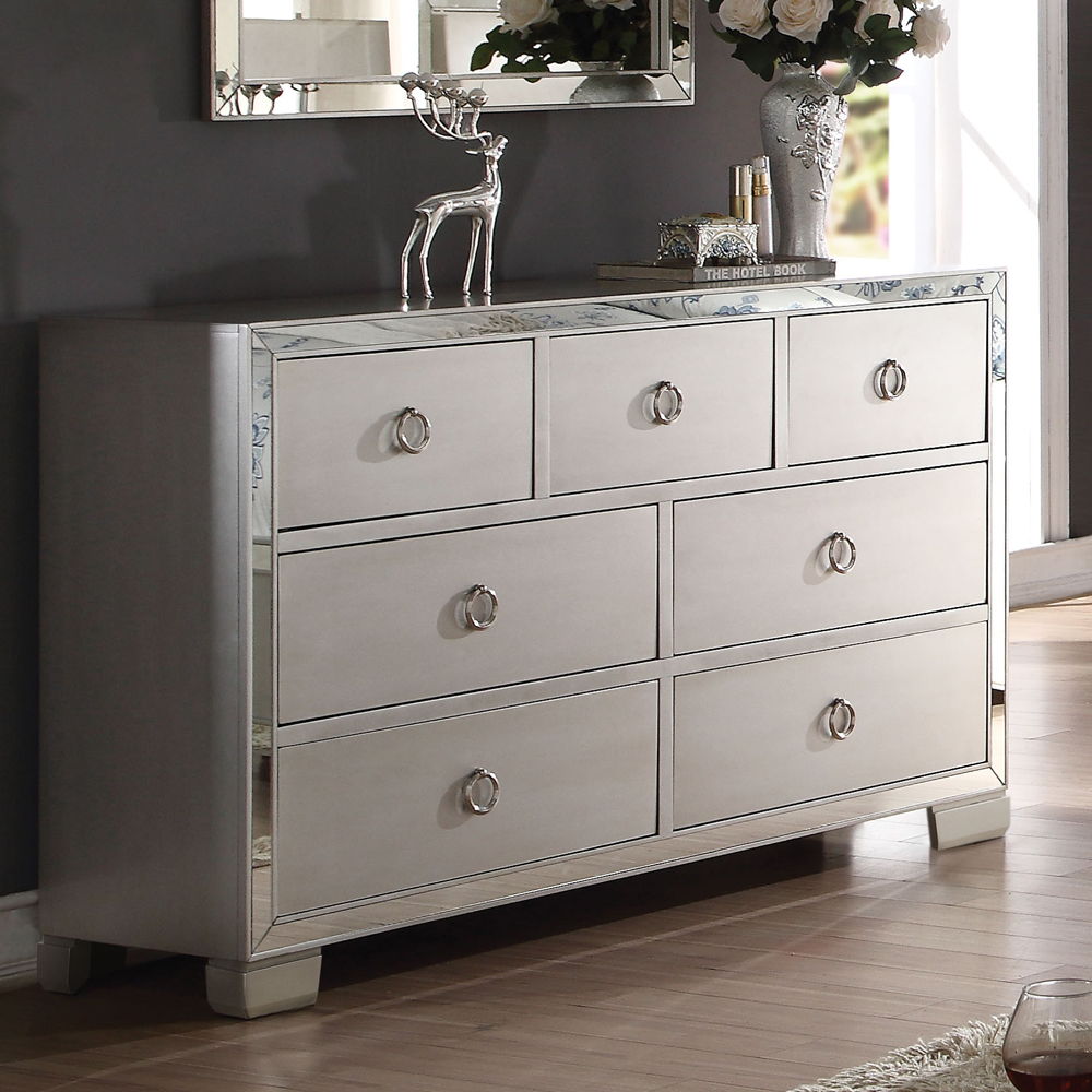 Voeville II - Dresser - Platinum, silver