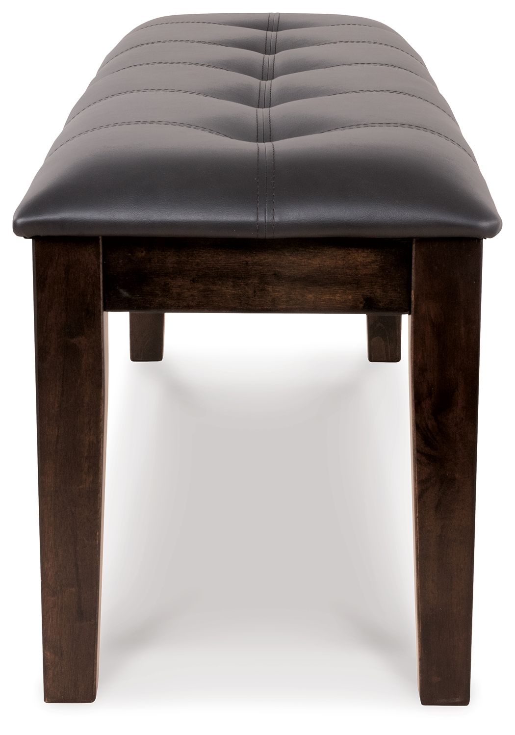 Ashley Furniture Haddigan - Large UPH Dining Room Bench - Dark Brown - Image 6