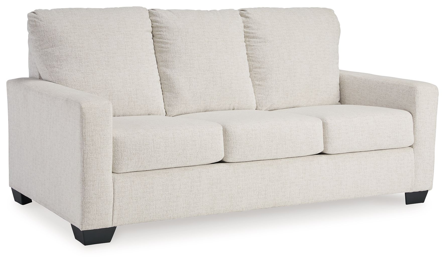 Ashley Furniture Rannis - Full Sofa Sleeper - Snow - Image 4