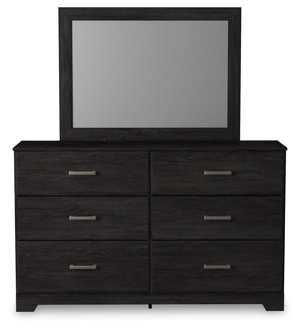 Belachime - Dresser, Mirror - Black