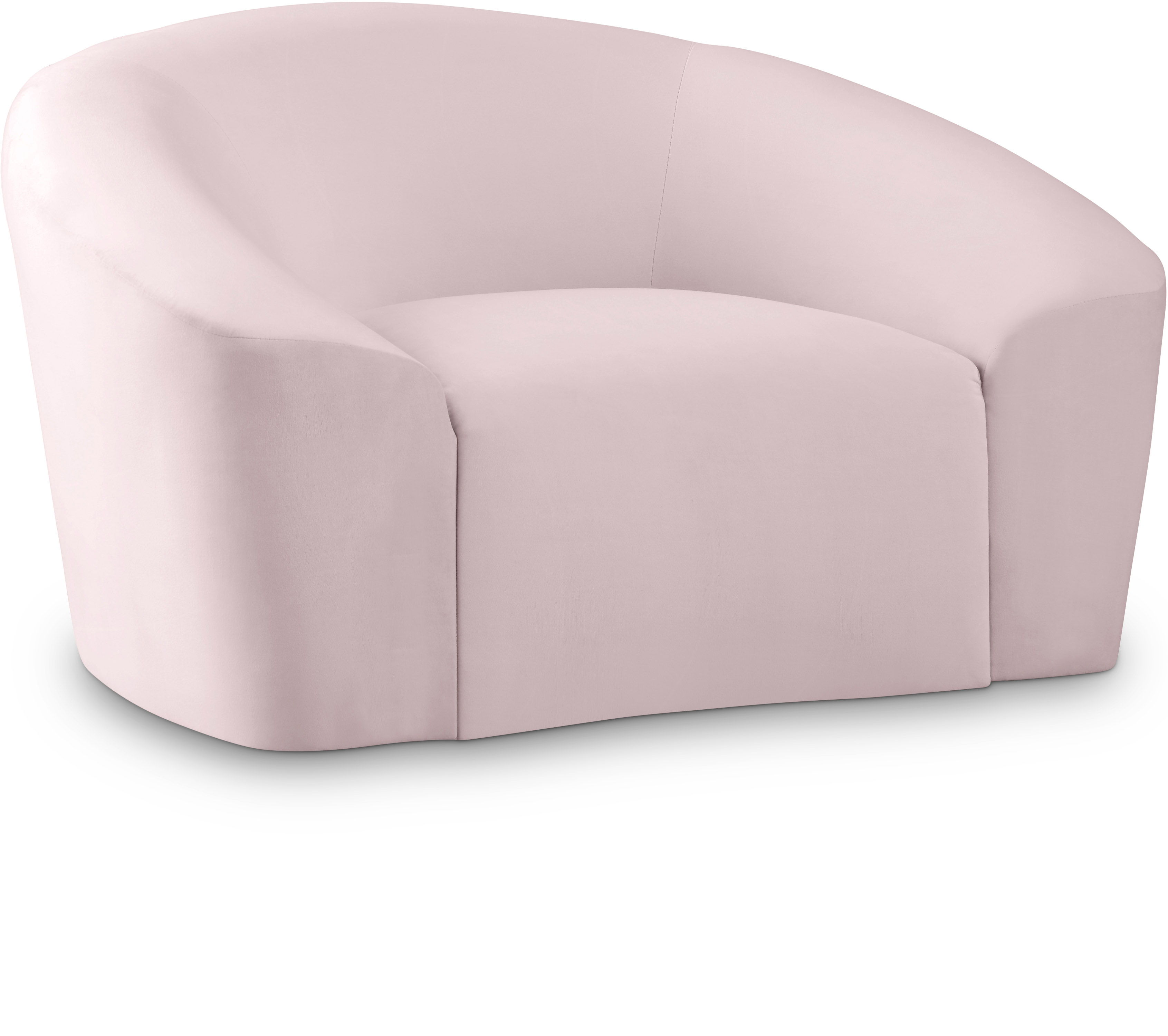 Riley - Velvet Chair - Pink