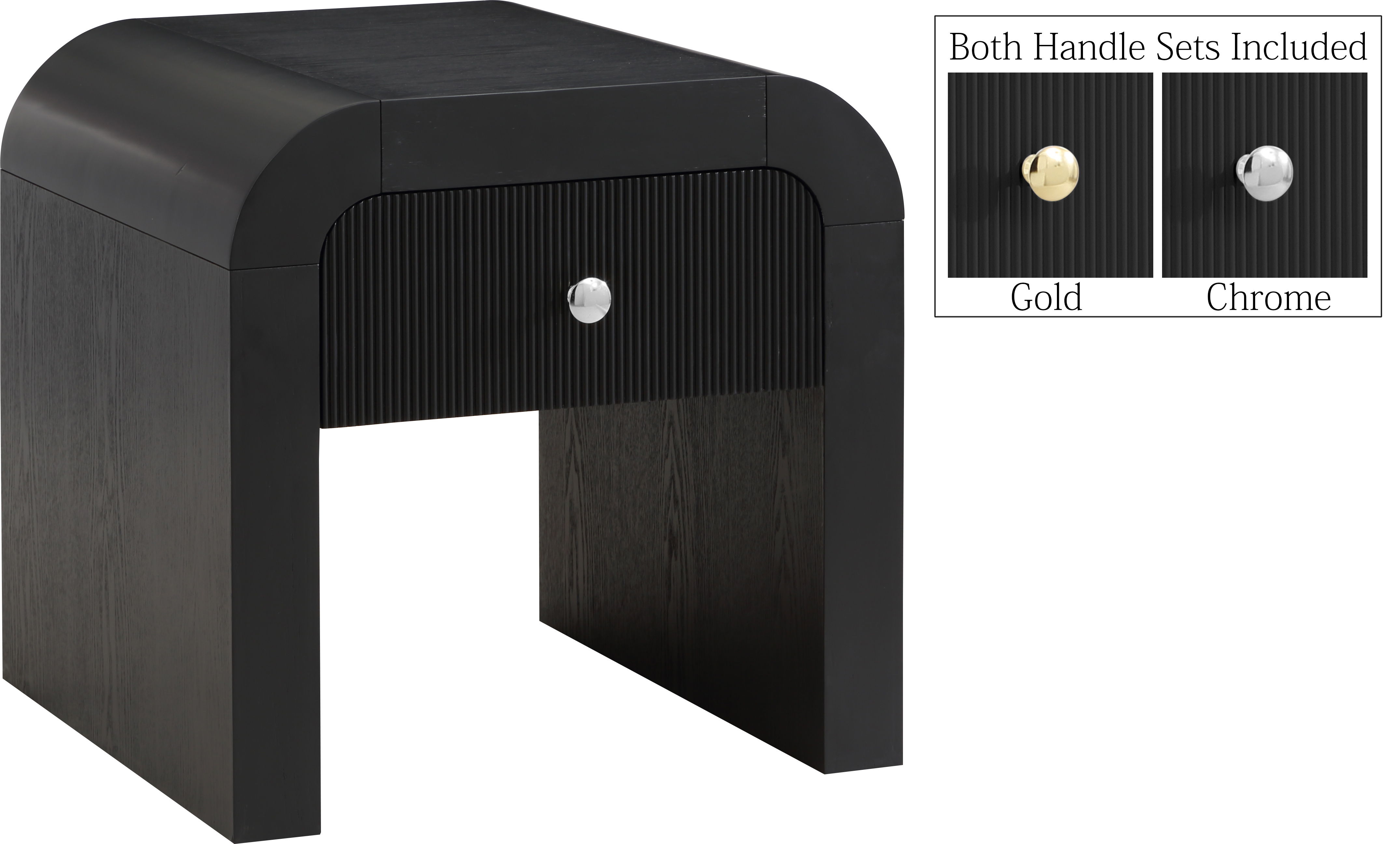 Artisto - End Table - Black
