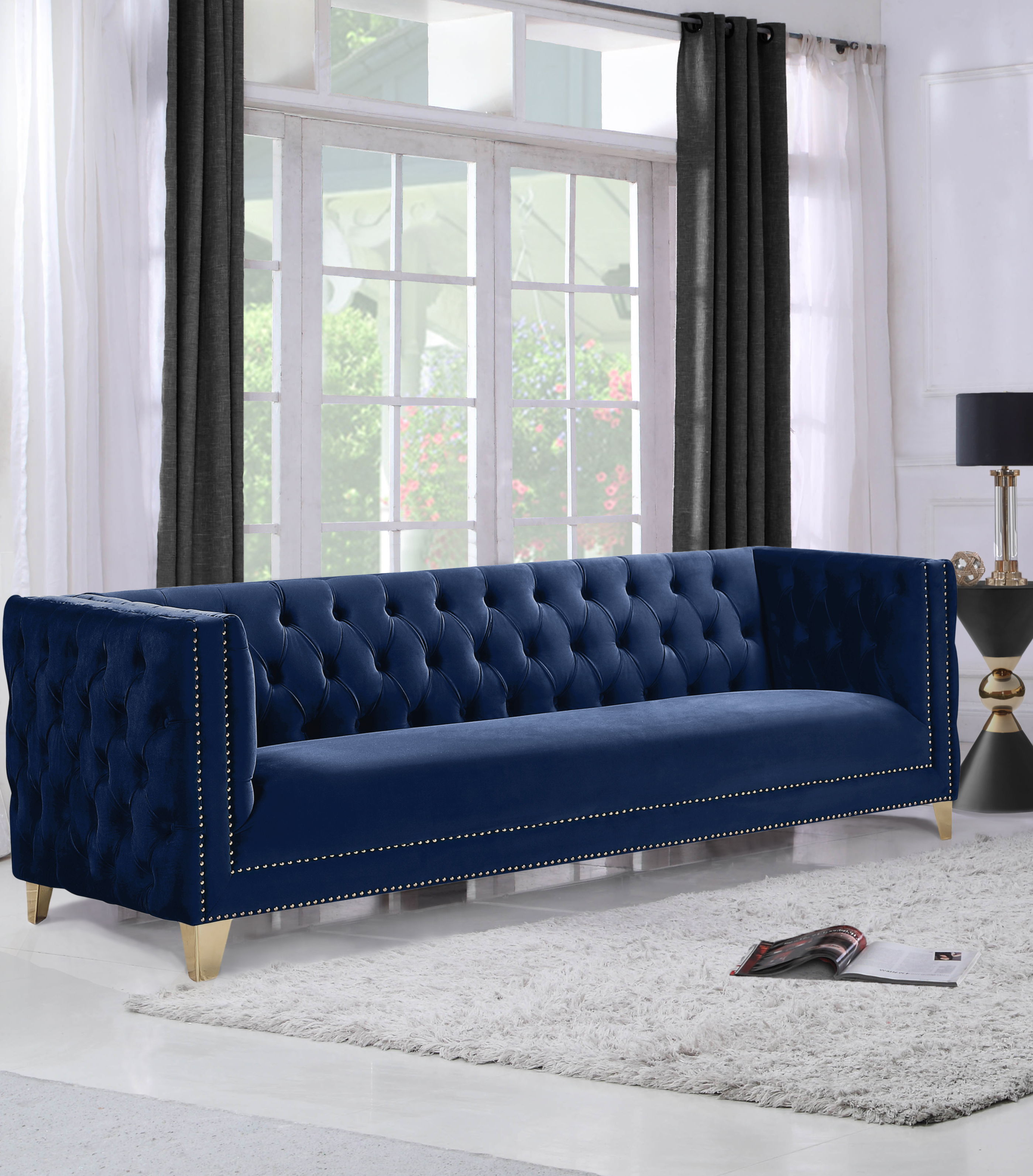 Michelle - Sofa - Navy