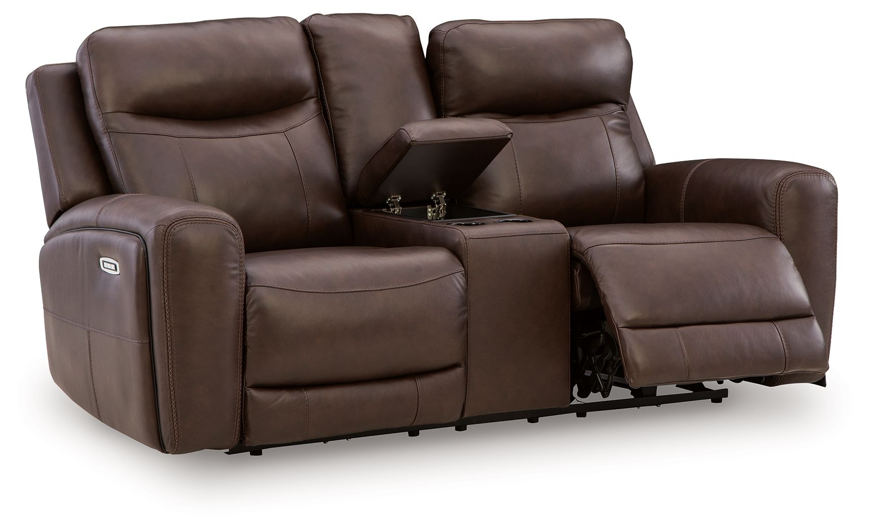 Ashley Furniture Gravier - Power Reclining Loveseat With Console / Adjustable Headrest - Cordova - Image 3