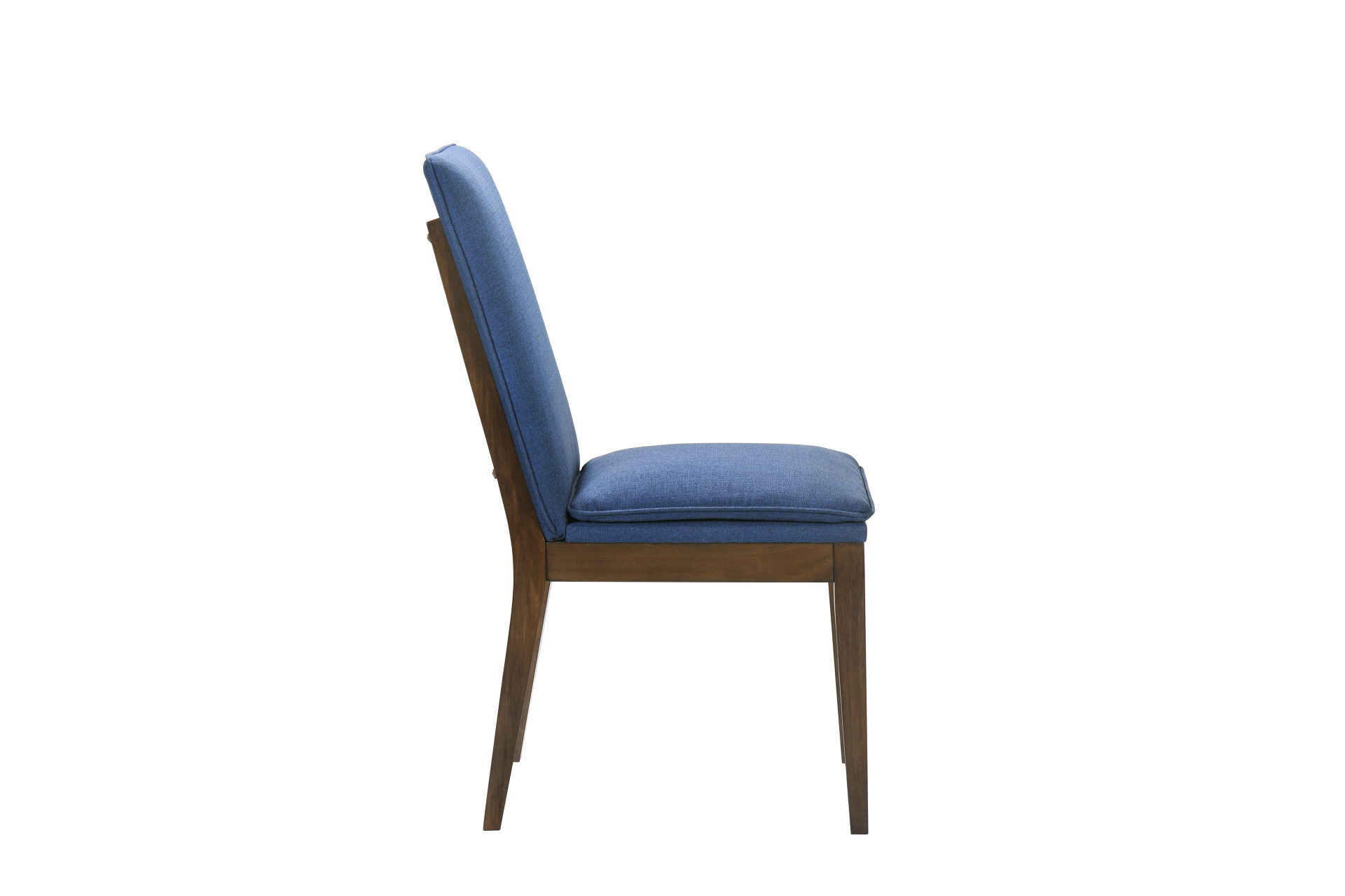 Maggie - Dining Chair With Cushion (Set of 2) - Blue / Walnut, blue, view 5