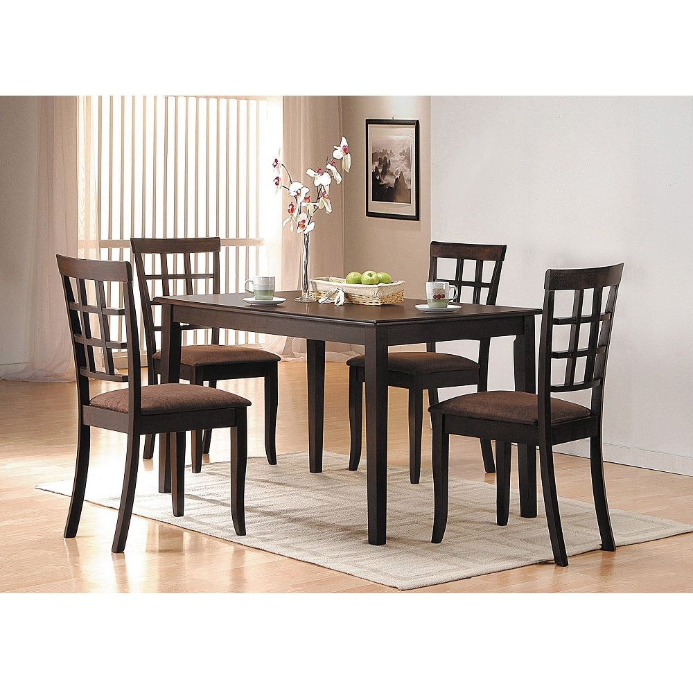 Cardiff - 48" Dining Table - Espresso, dark brown, view 3