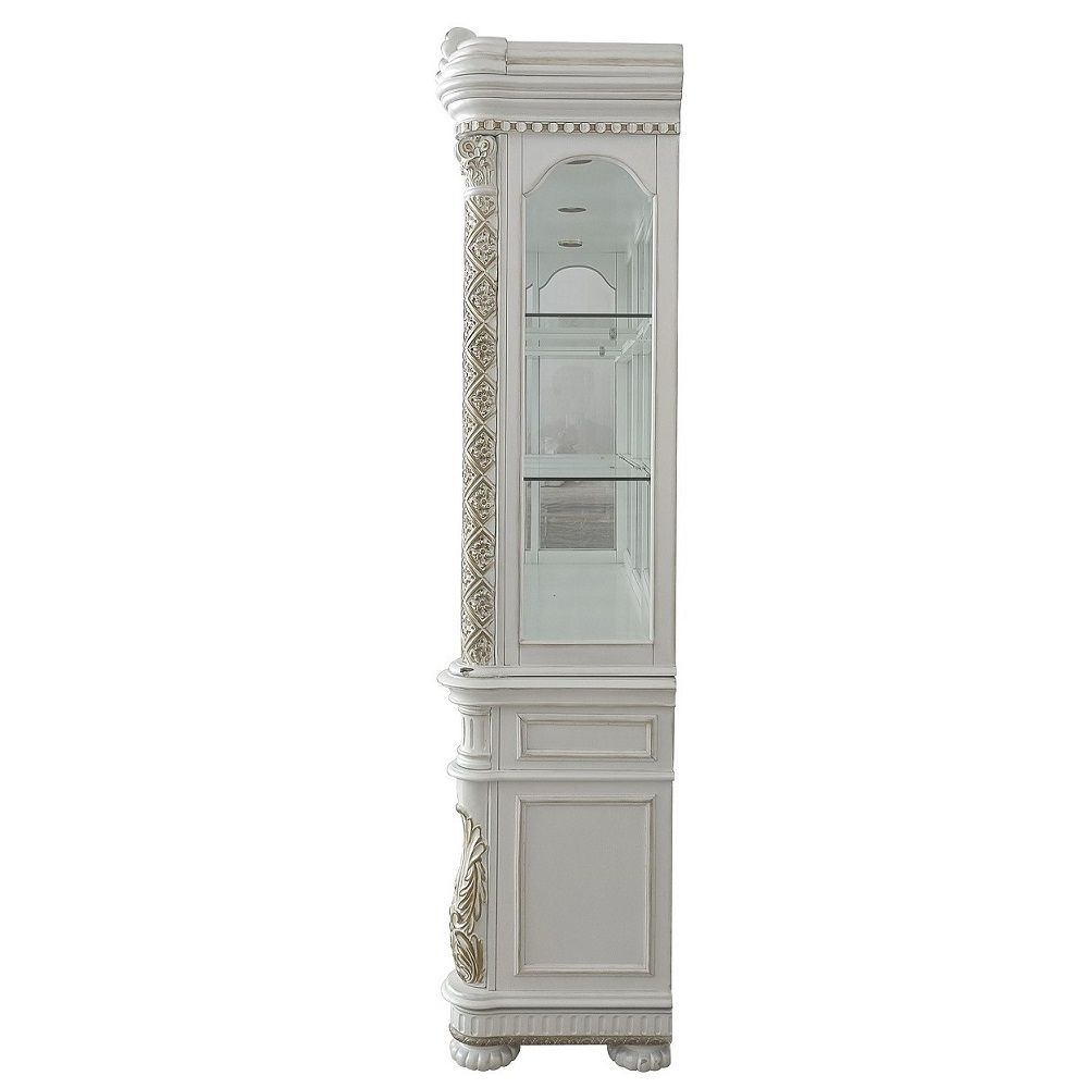 Vendome - Buffet & Hutch - Antique Pearl, white, view 3