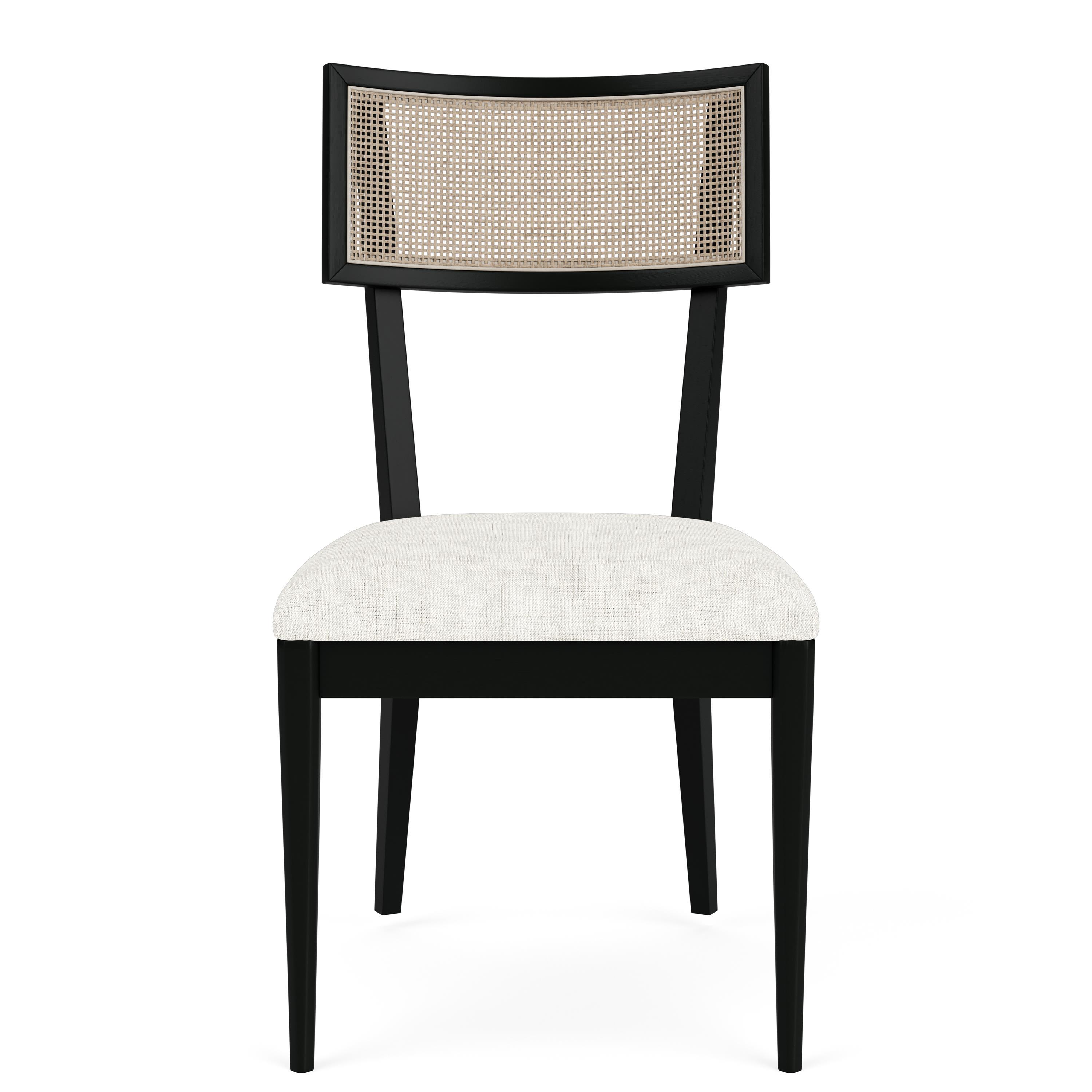 Riverside Furniture Laguna - Cane Upholstered Side Chair (Set of 2) - Beige