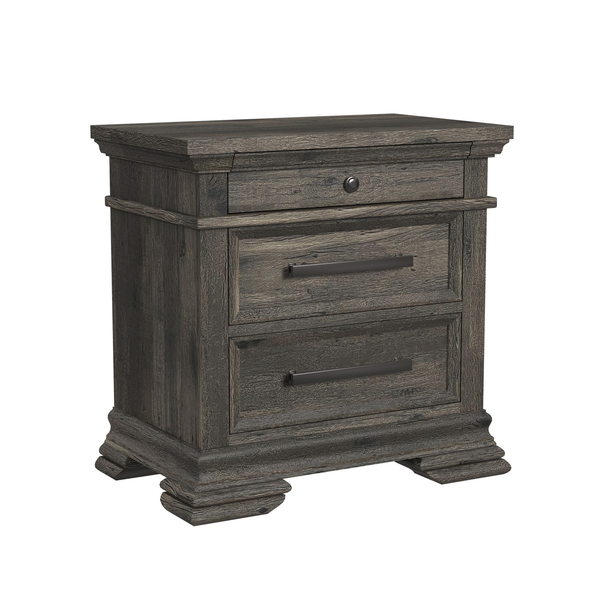3-Drawer Nightstand