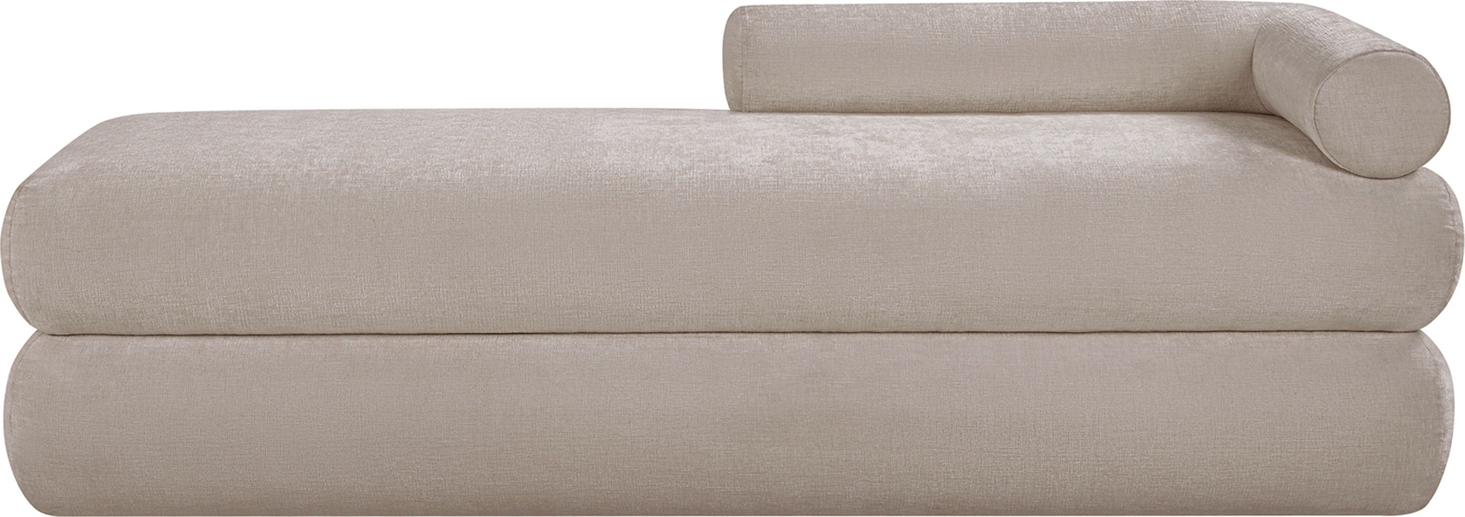 Kennedy - Chenille Bench - Beige