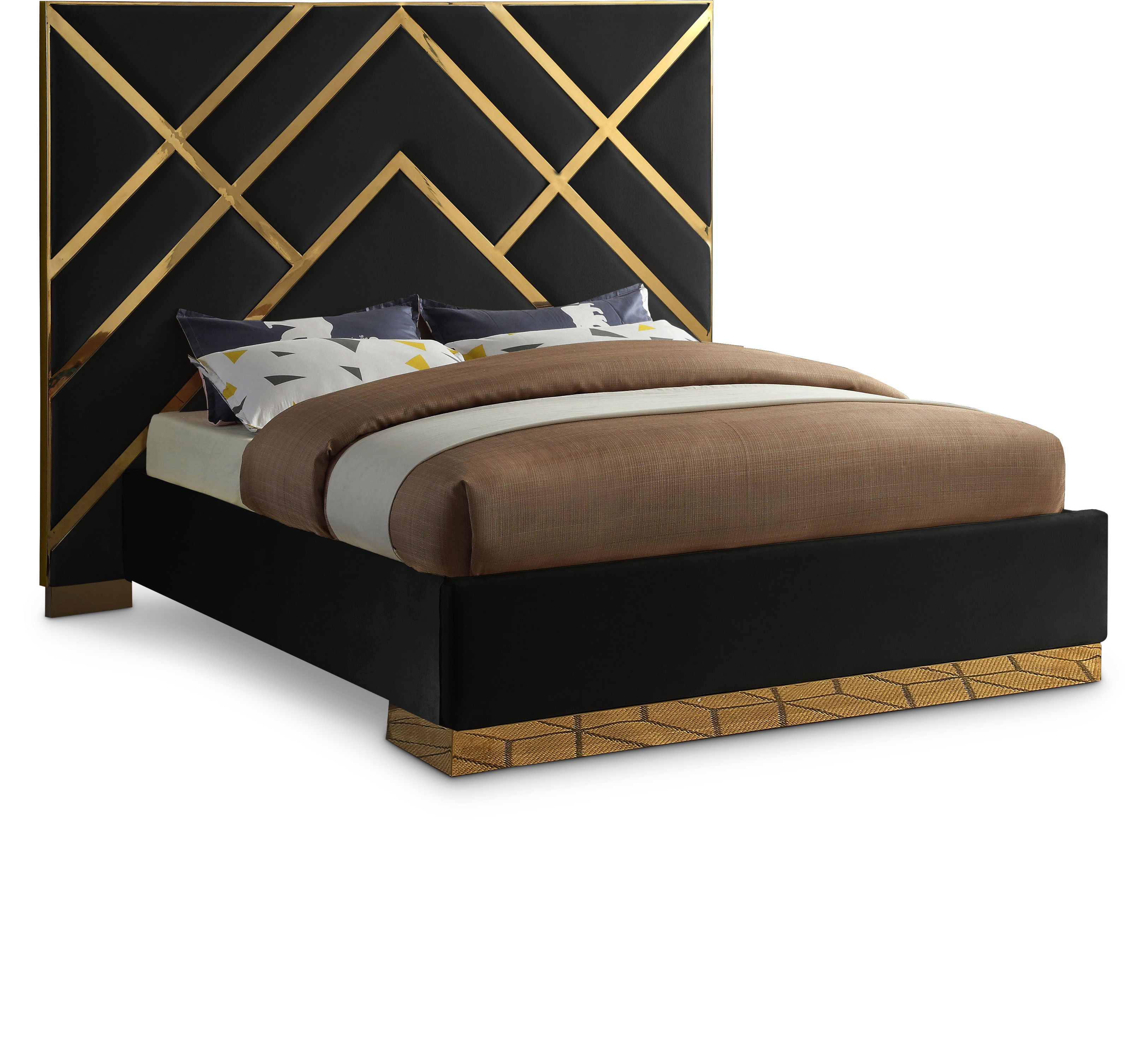 Vector - Queen Bed - Black