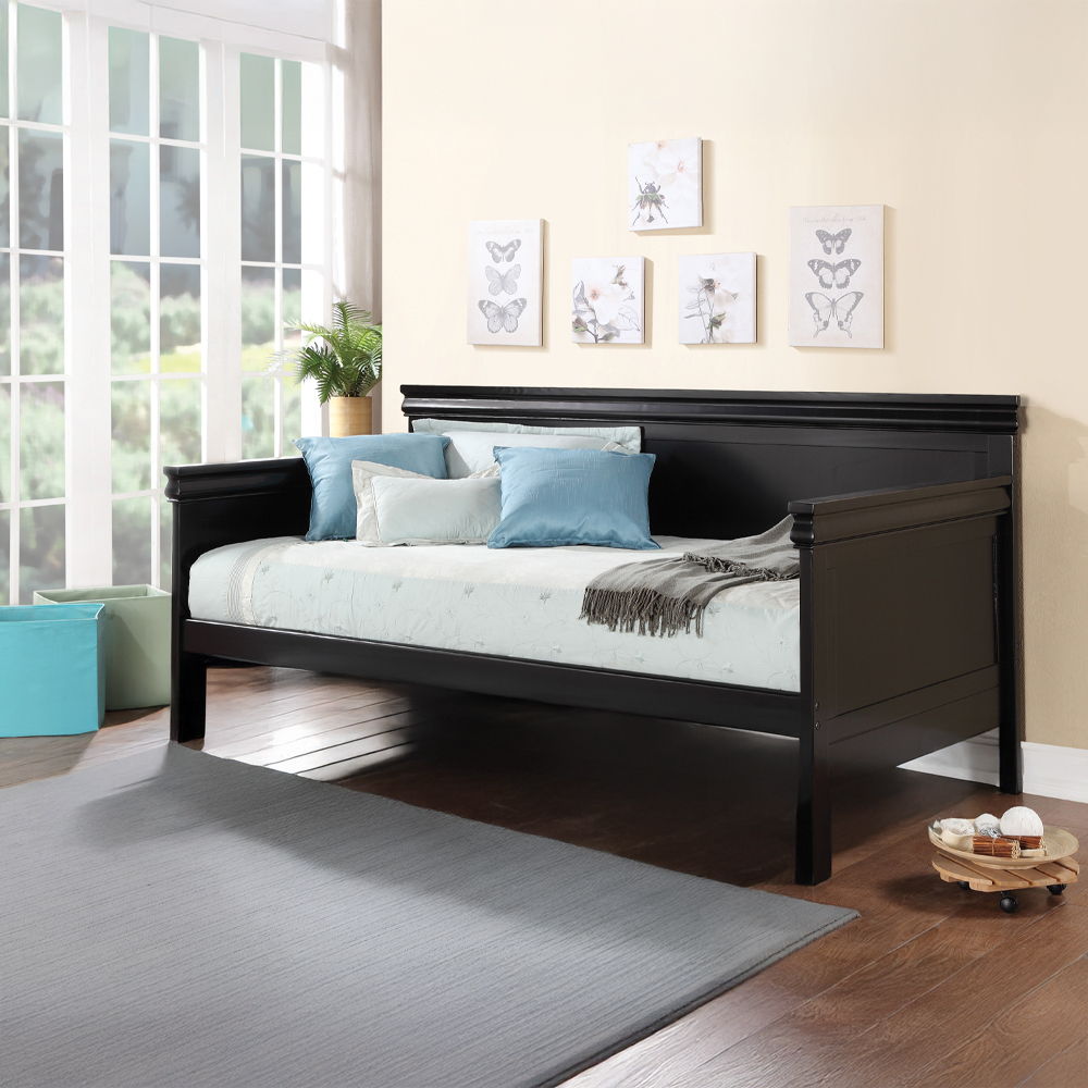 Bailee - Twin Daybed - Black, black