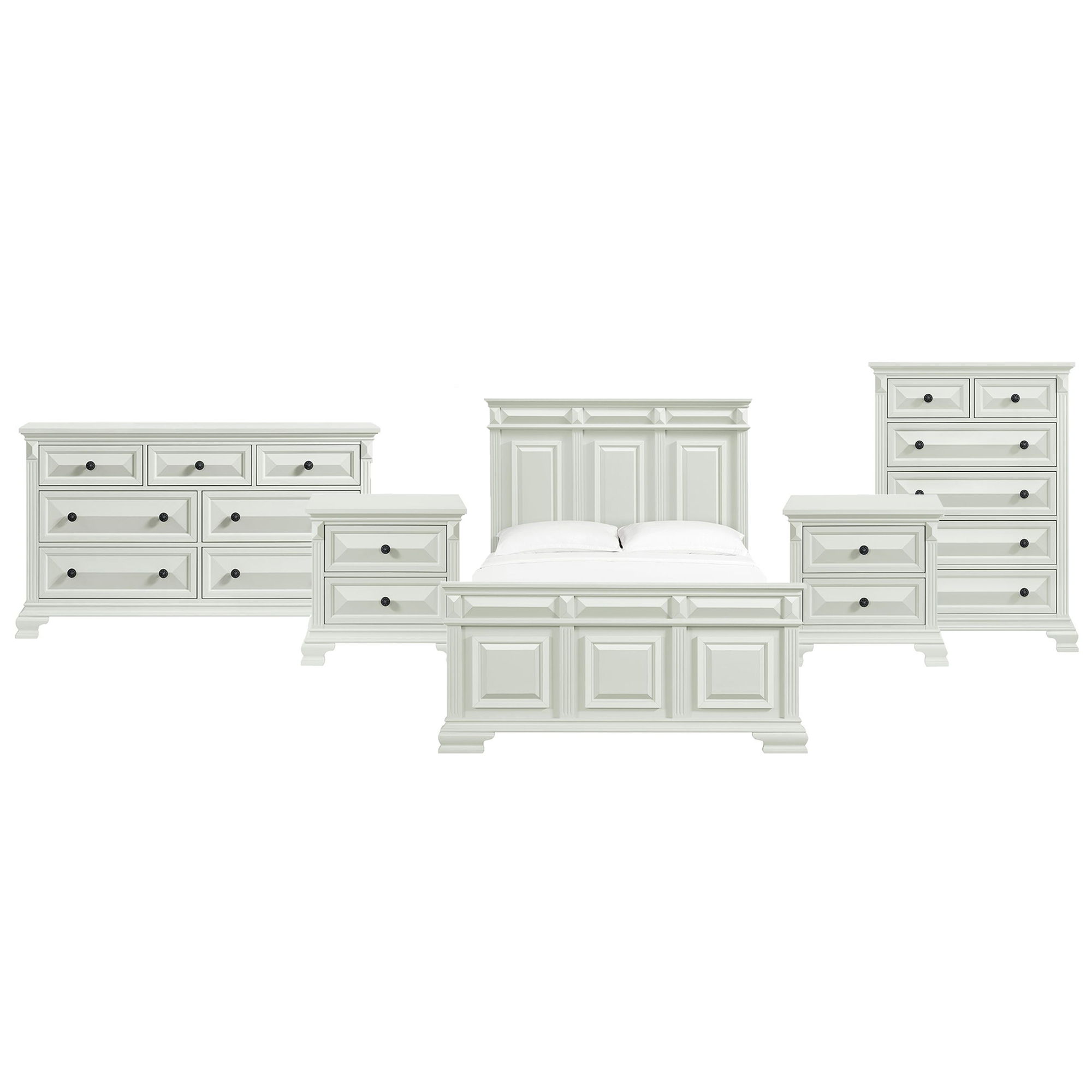 Queen · 5 Pc · Bedroom Set