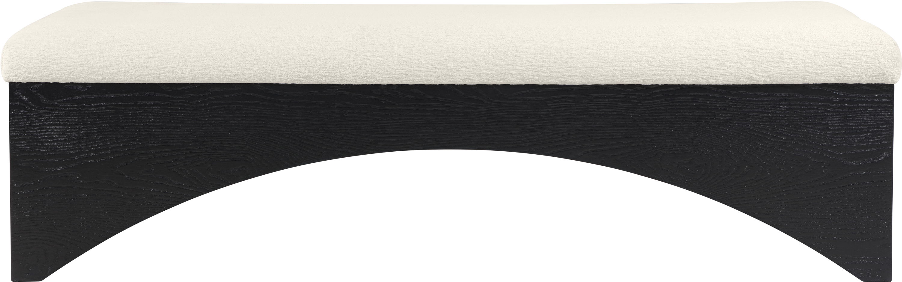 Lawson - Bench With Black Base - Cream