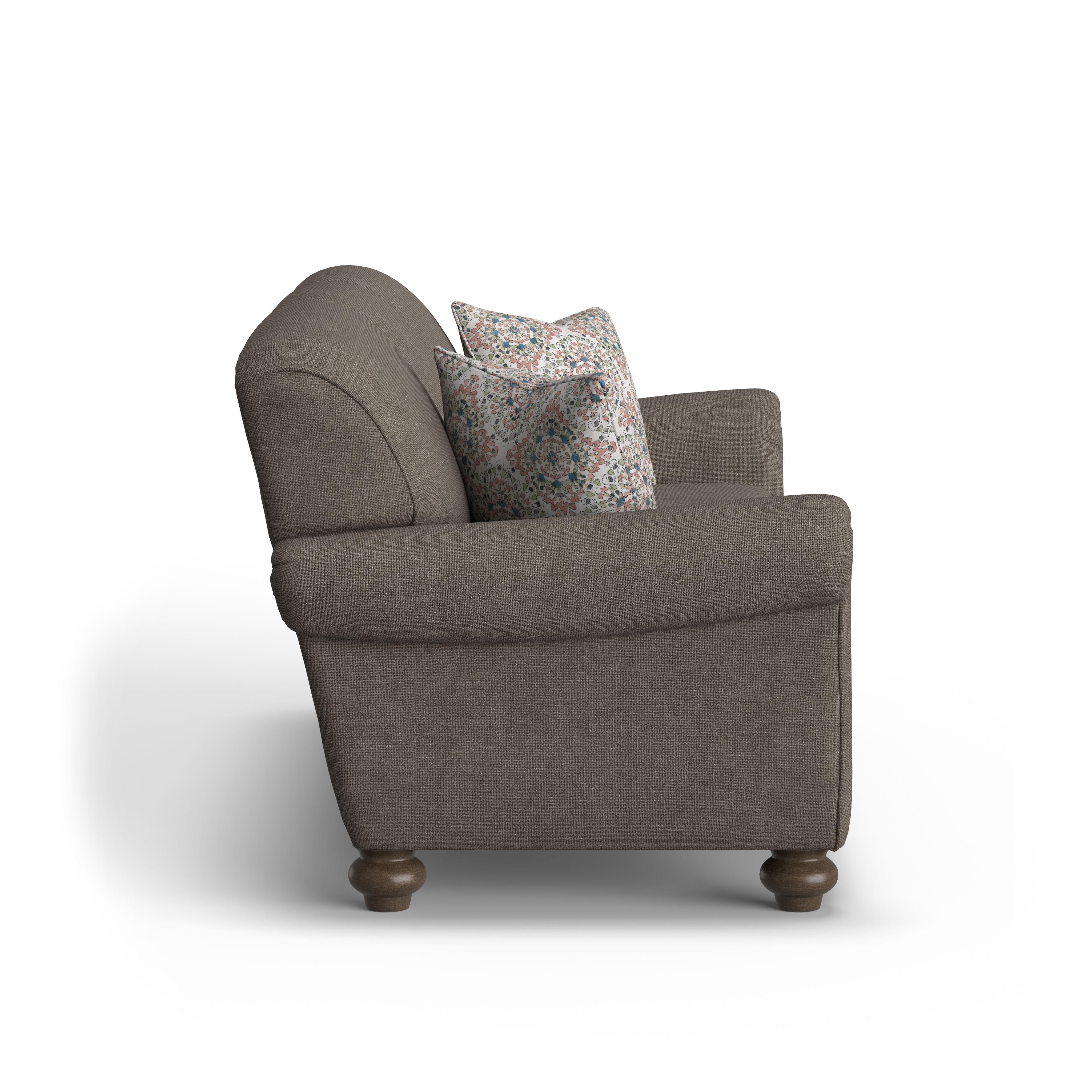 Winston - Fabric Sofa, dark gray, view 5