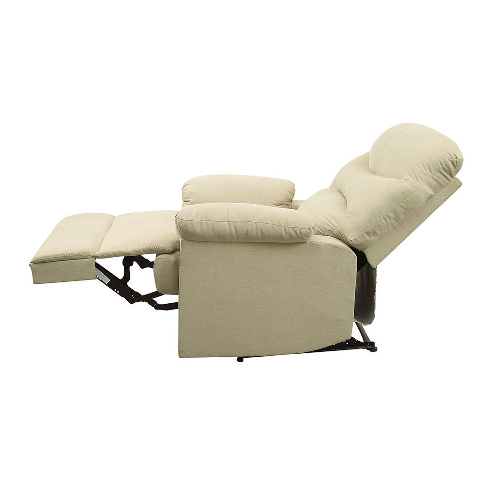 Arcadia - Motion Recliner - Beige Microfiber, beige, view 8