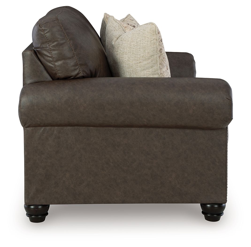 Ashley Furniture Roxmere - Loveseat - Umber - Image 4