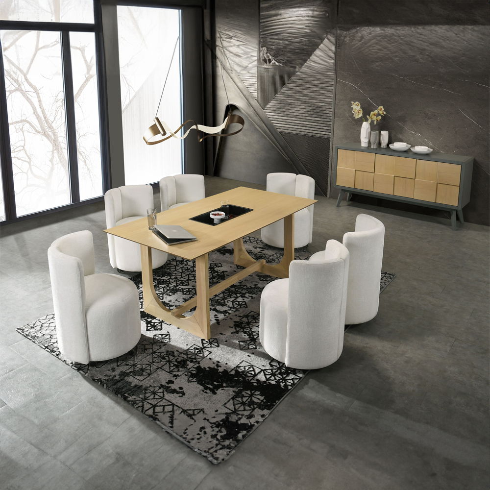Blayde - Server - Light Gray & Natural, gray