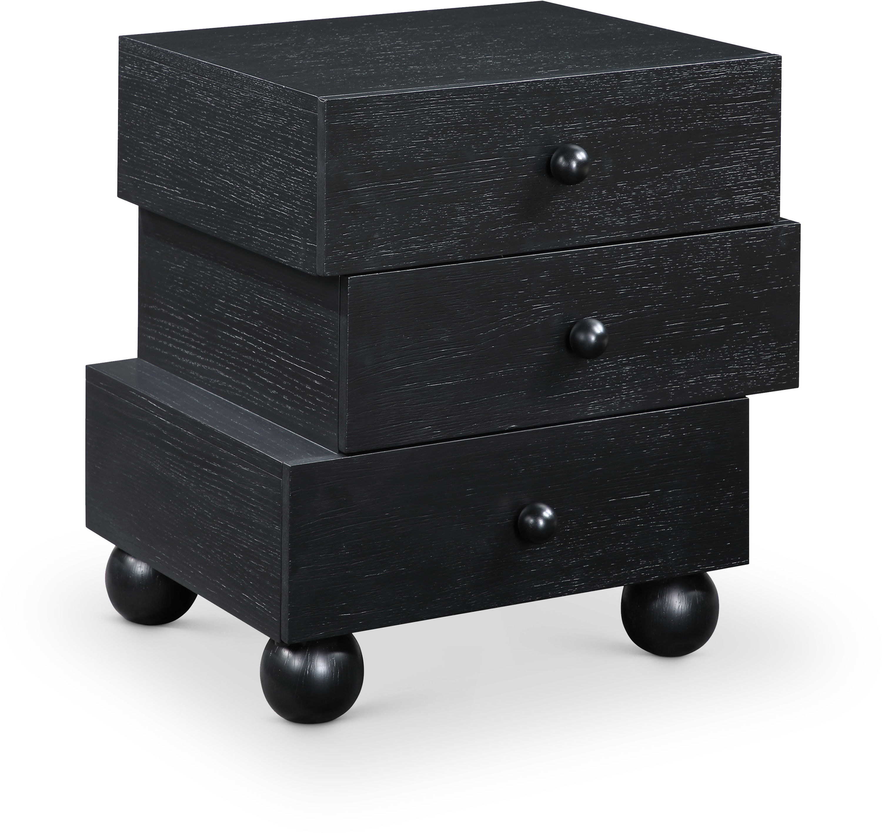 Askew - Night Stand - Black