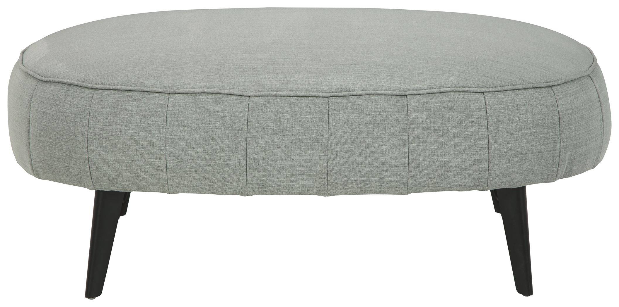 Hollyann - Oversized Accent Ottoman - Gray